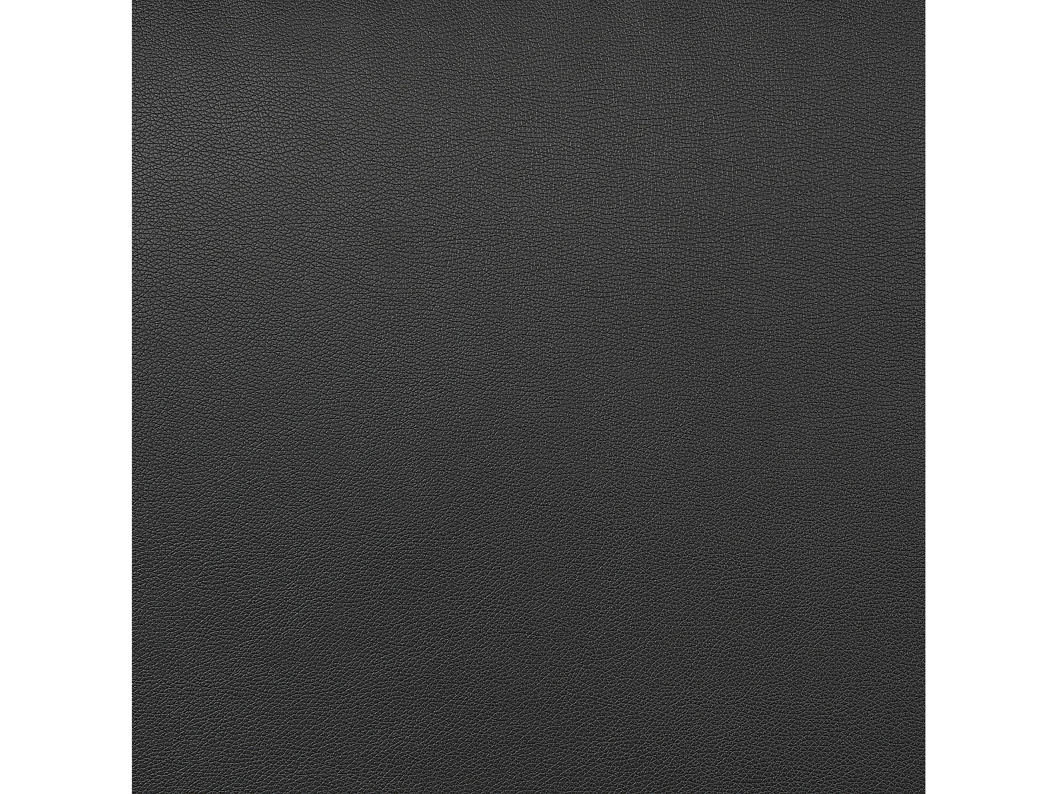 Sofá VISSLAND Pele sintética Preto 2 lugares