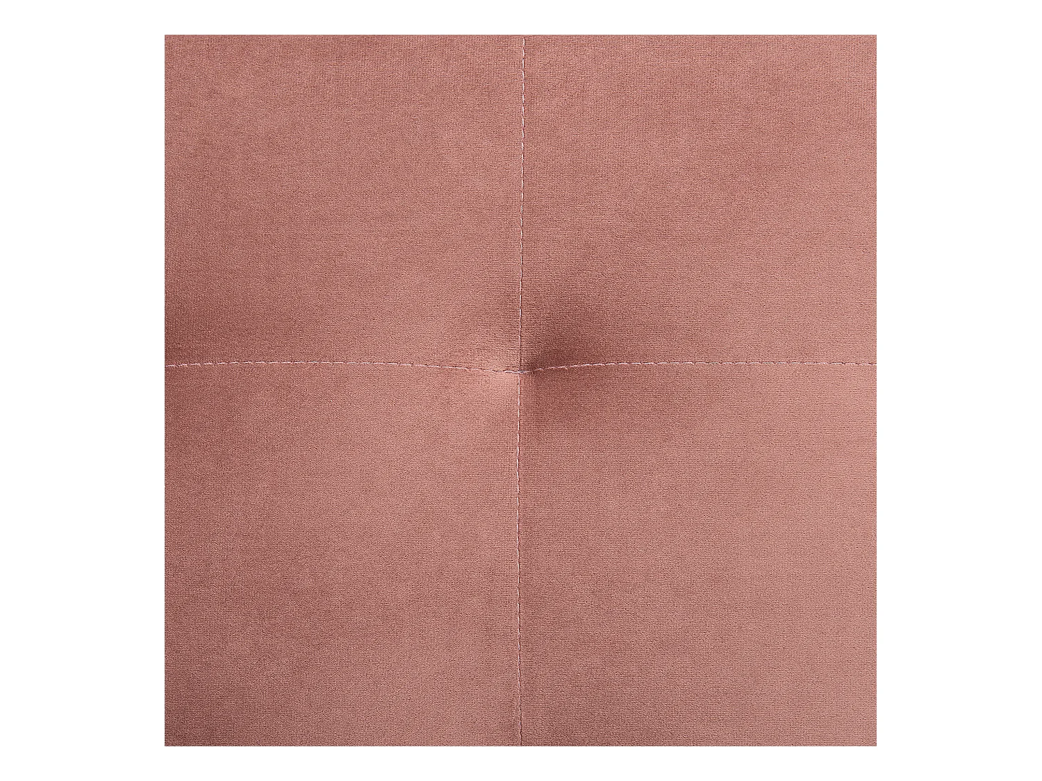 Canapé-lit d'angle modulable 4 places ABERDEEN Velours Rose avec ottoman Côté droite