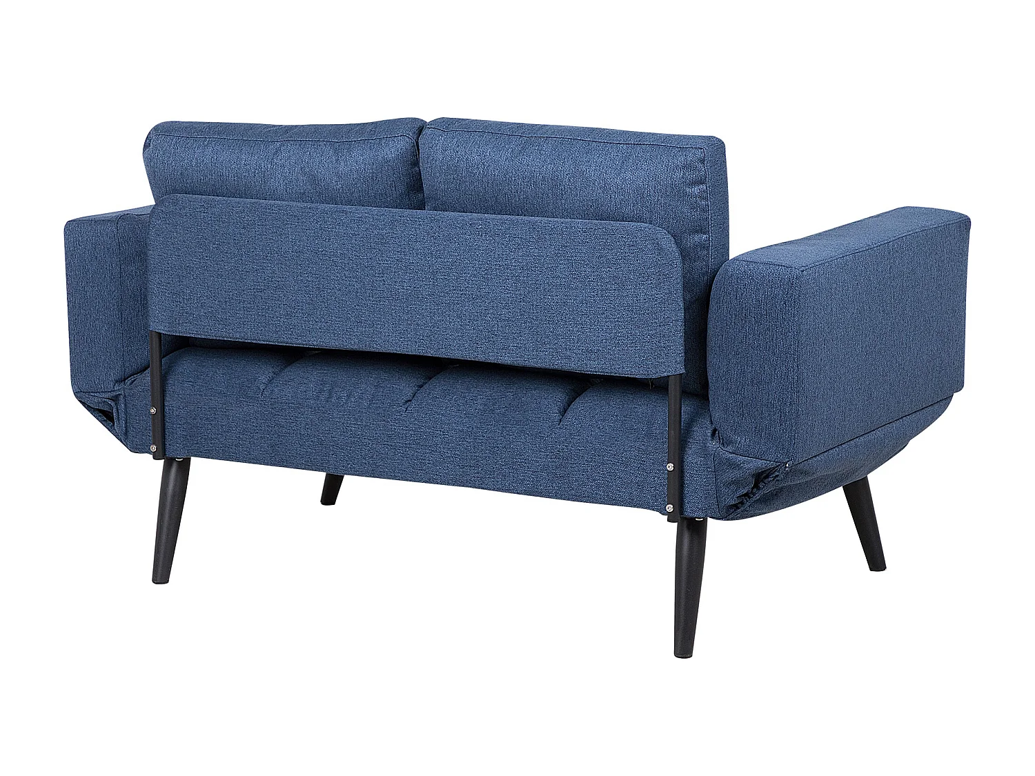 Divano letto BREKKE Tessuto Blu marino 2 posti