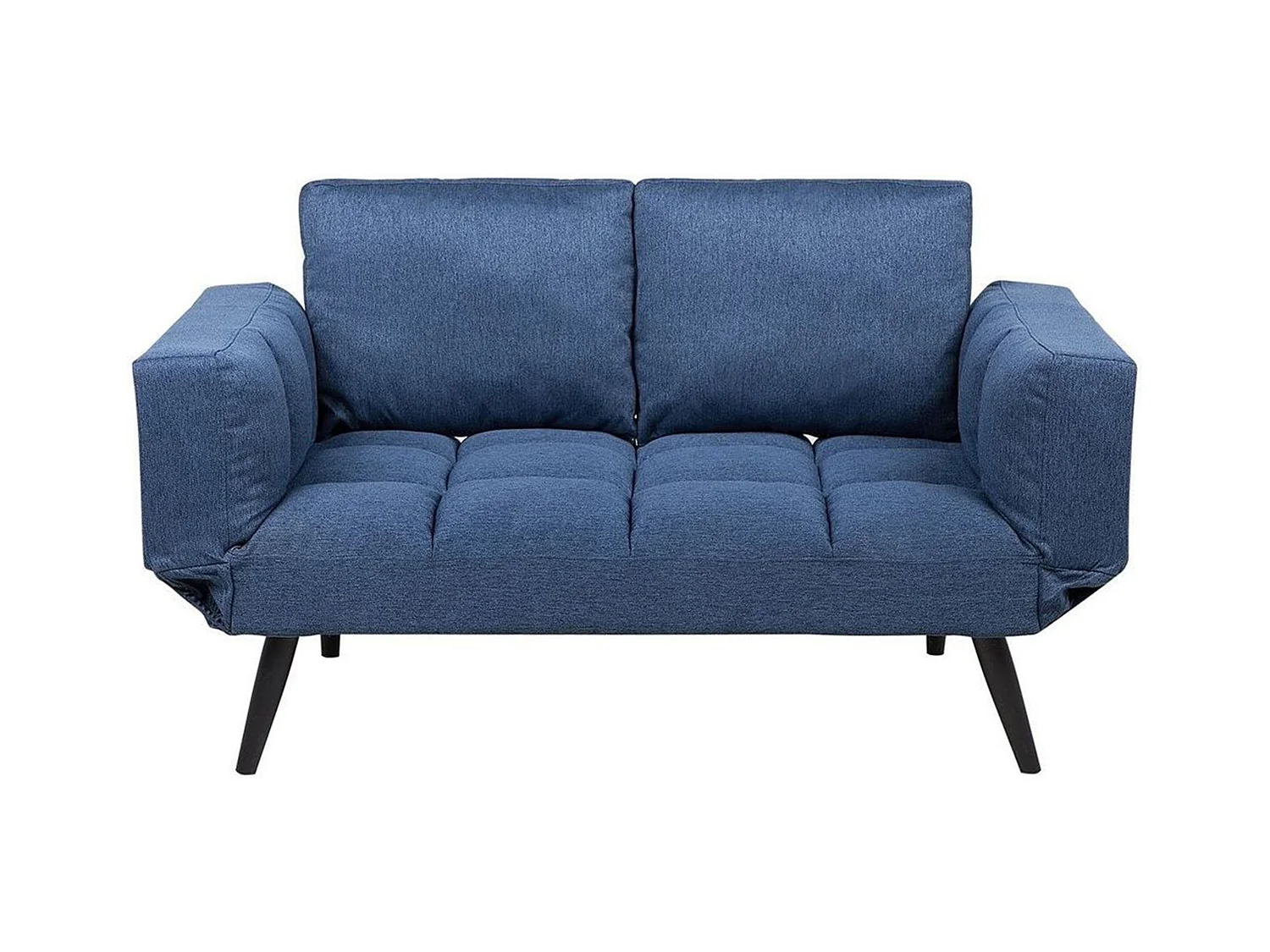 Schlafsofa BREKKE Stoff Marineblau 2-Sitzer