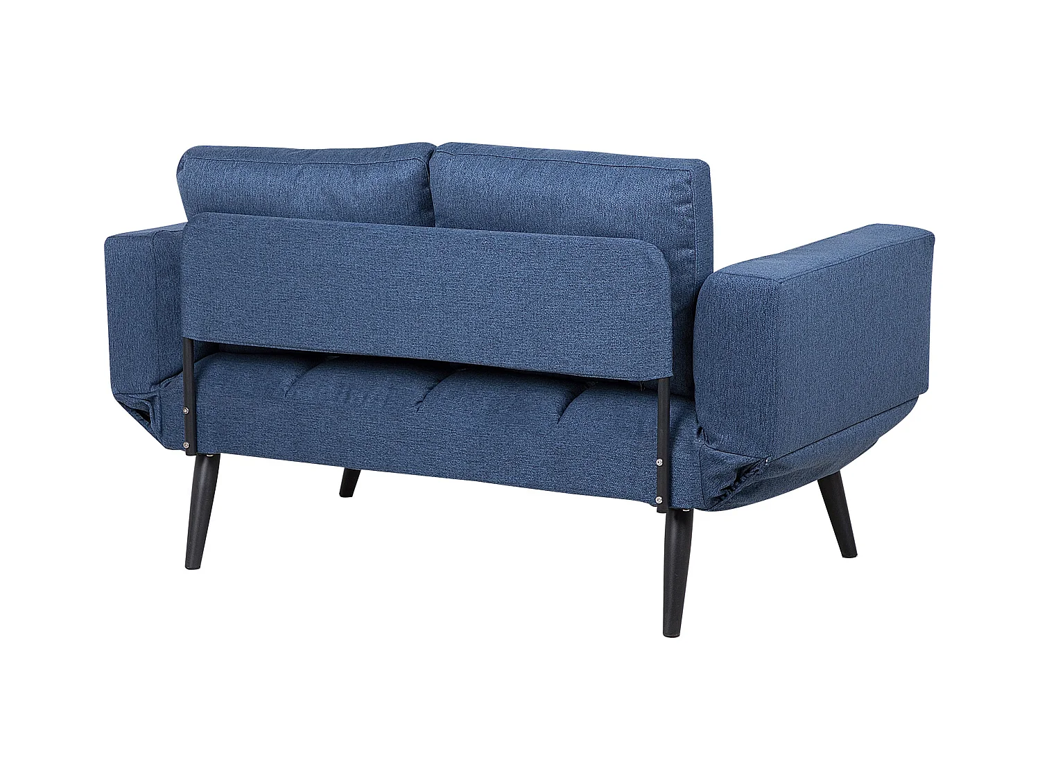 Schlafsofa BREKKE Stoff Marineblau 2-Sitzer