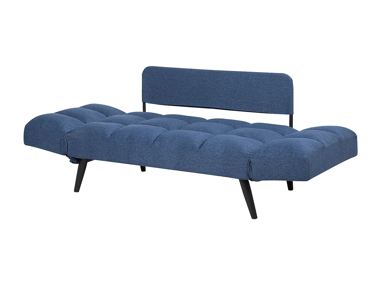 Schlafsofa BREKKE Stoff Marineblau 2-Sitzer