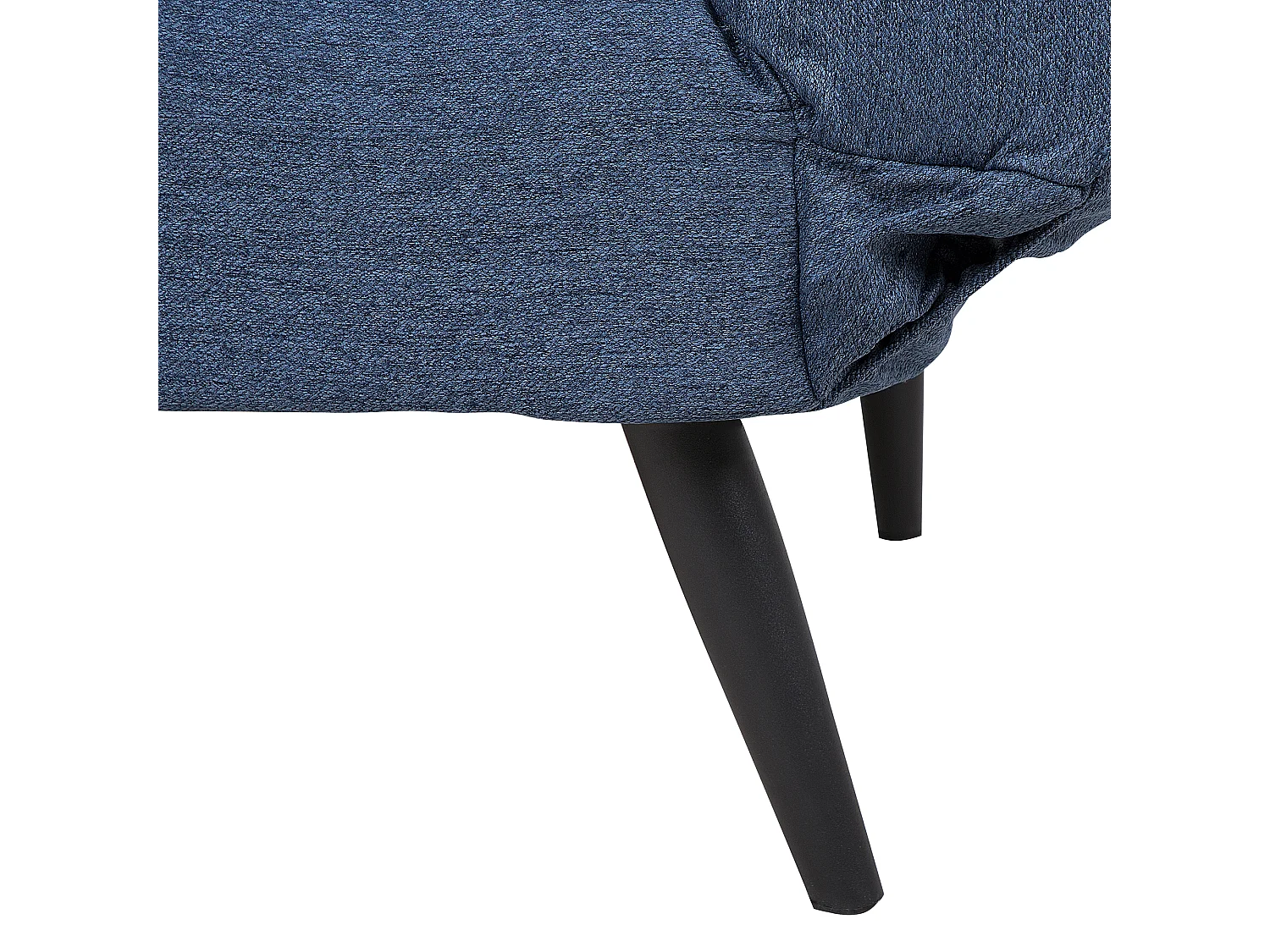 Divano letto BREKKE Tessuto Blu marino 2 posti