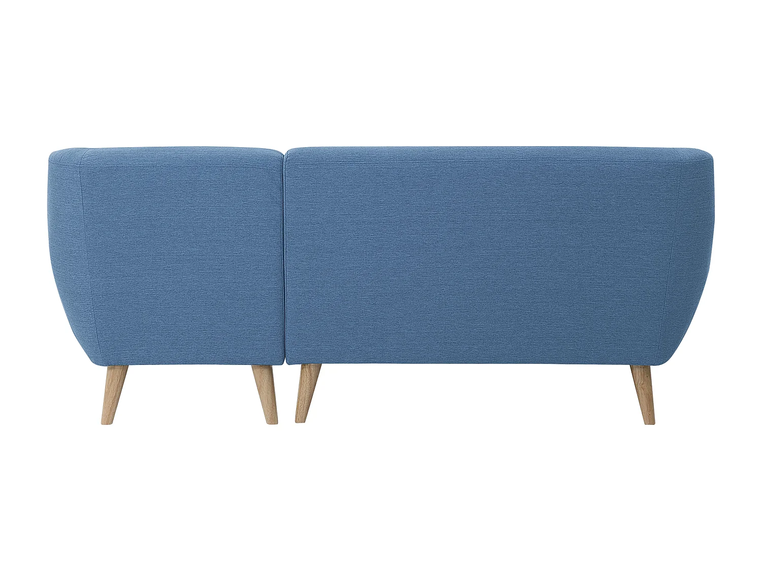 Hoekbank MOTALA Stof Blauw 3-zitter Linkerzijde