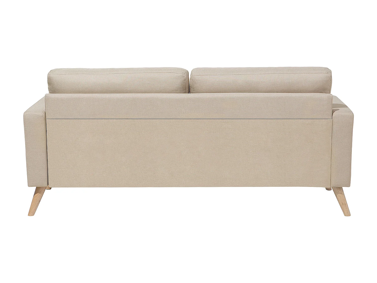 Canapé KALMAR Tissu Beige clair 2 places