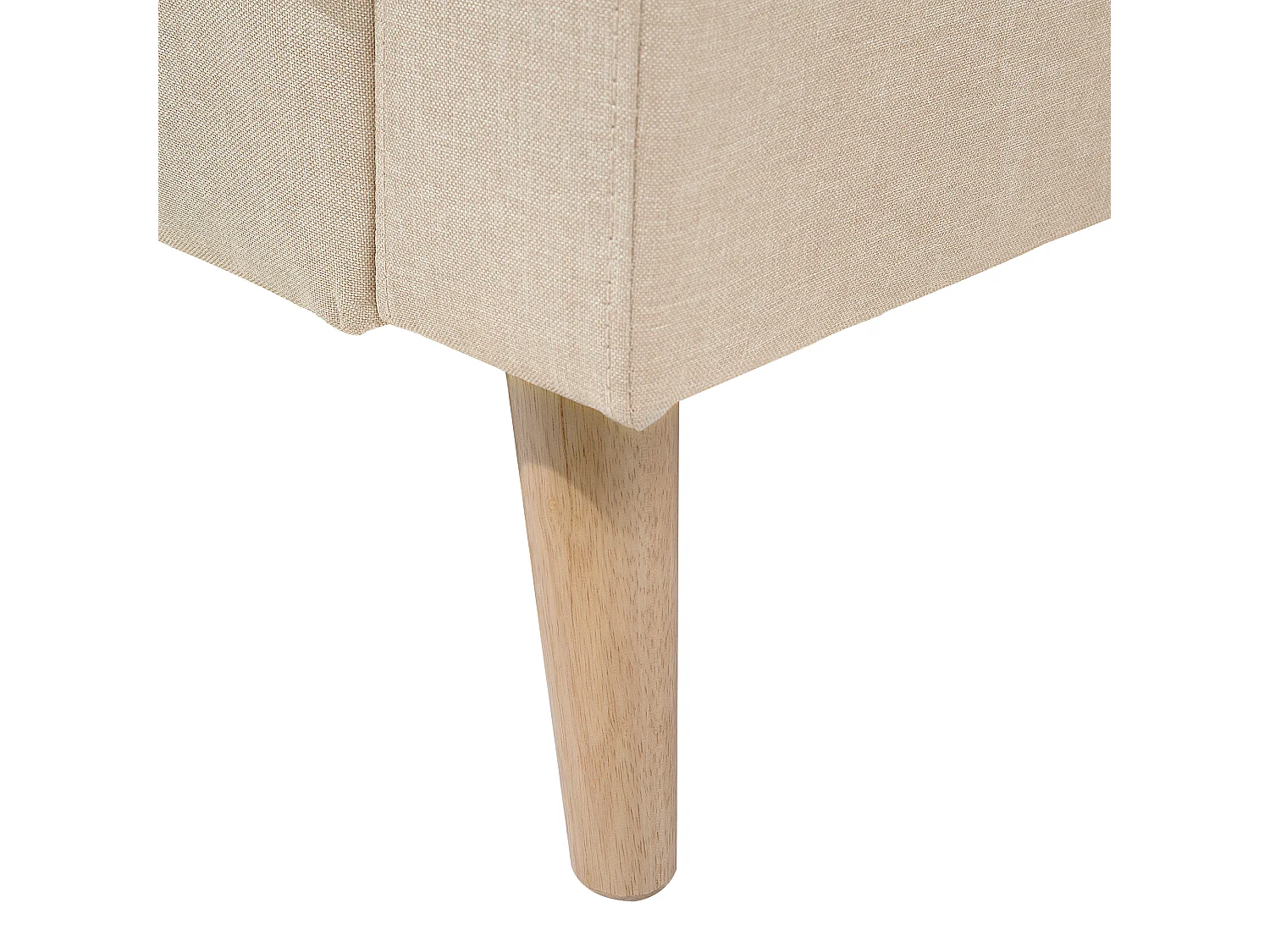 Canapé KALMAR Tissu Beige clair 2 places