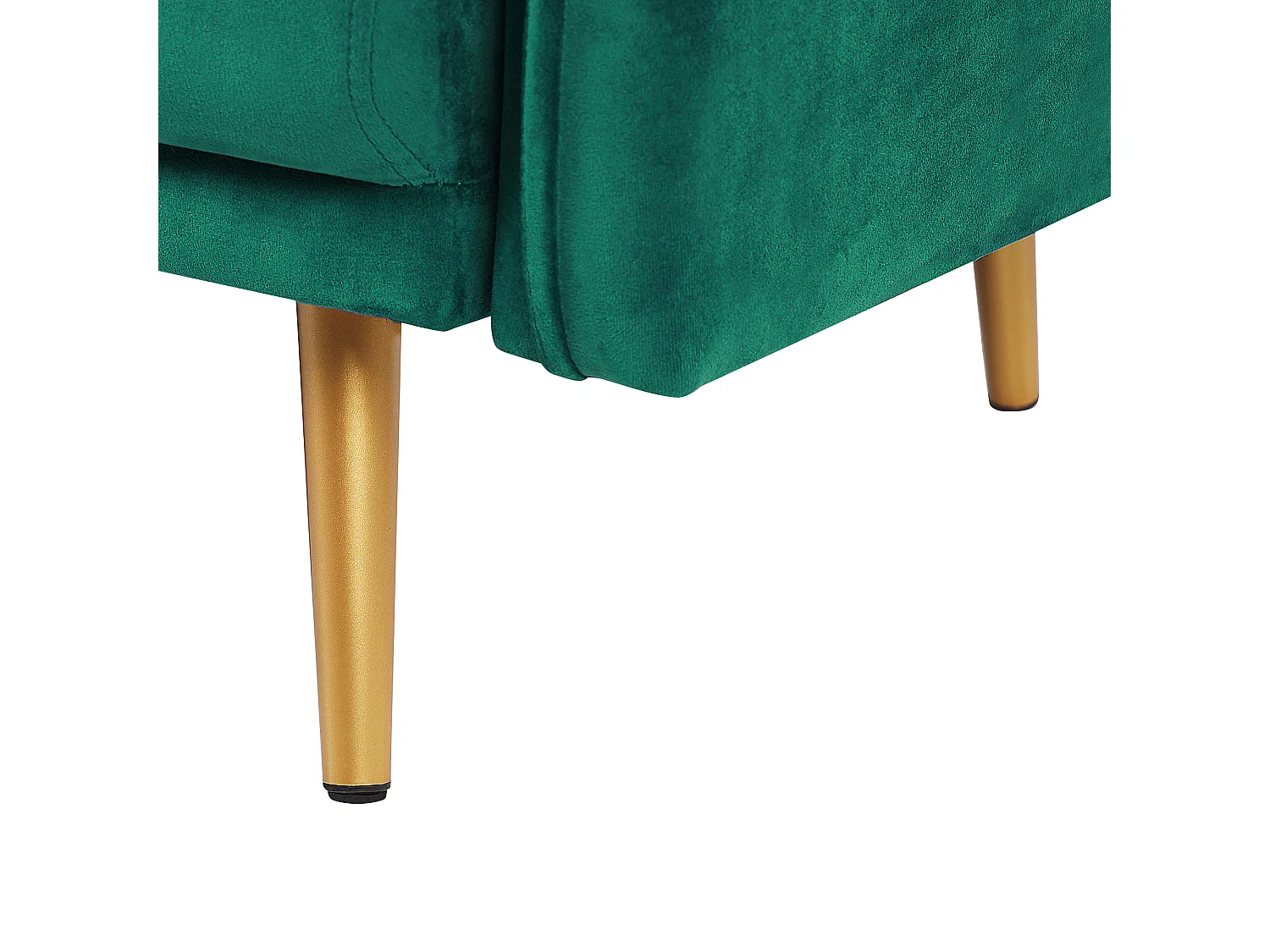 Canapé 3 places MAURA Velours Vert émeraude