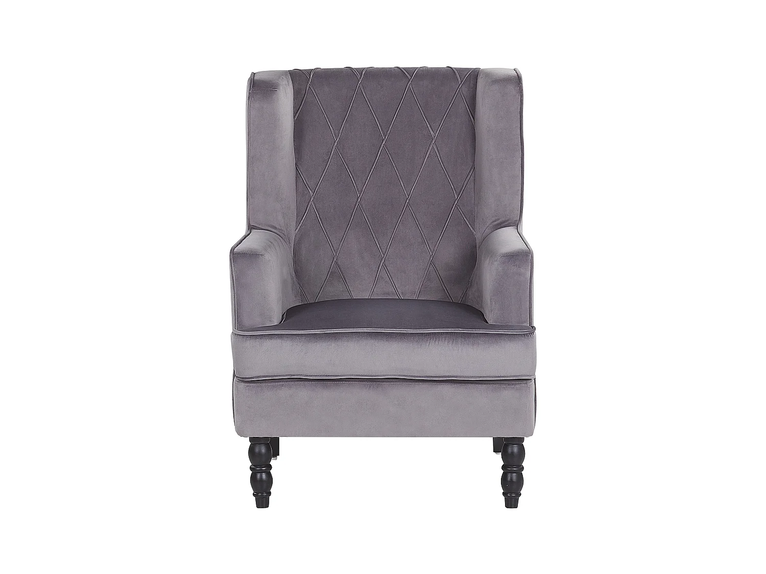 Fotel SANDSET Welur Szary