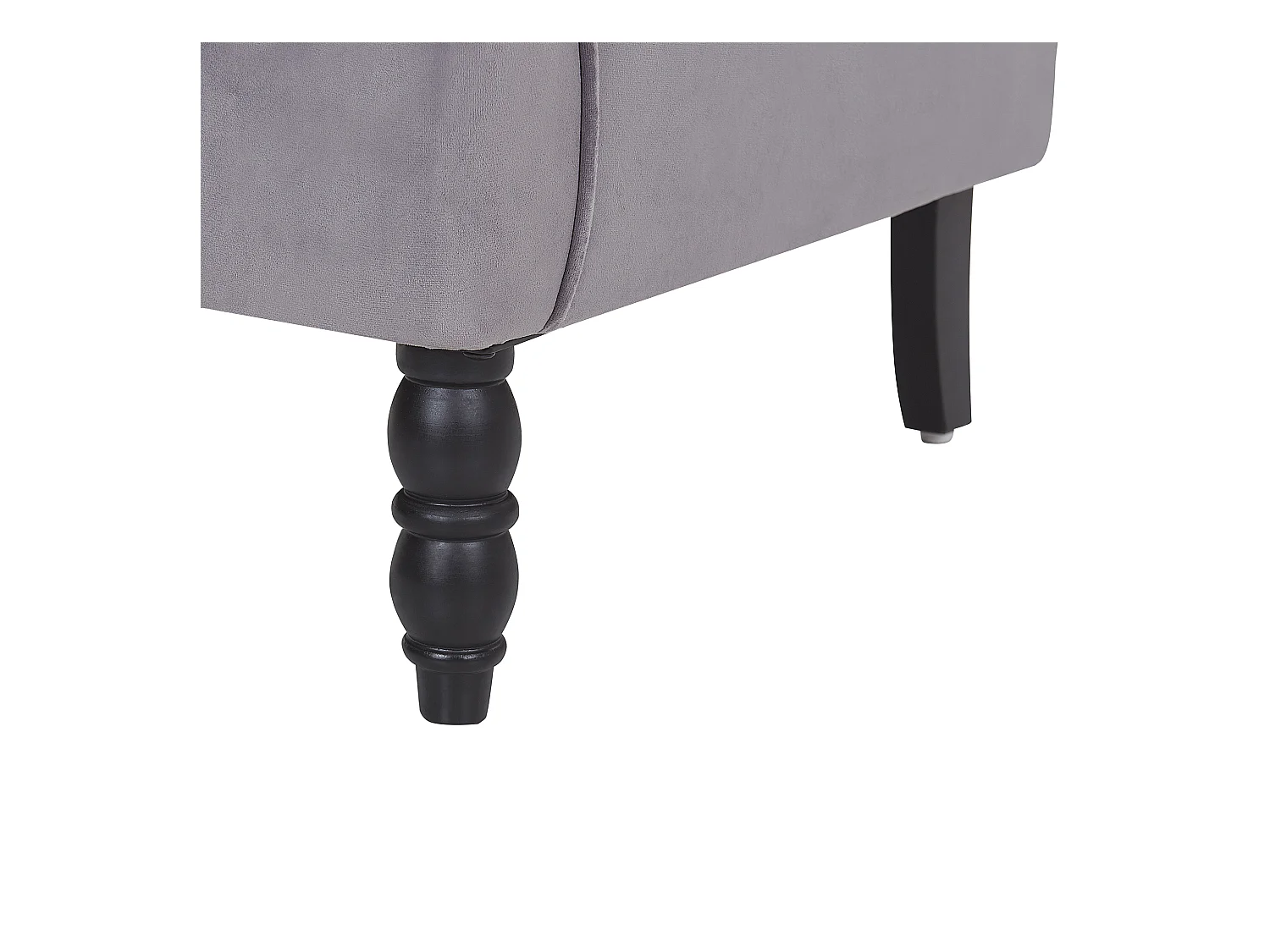 Fotel SANDSET Welur Szary