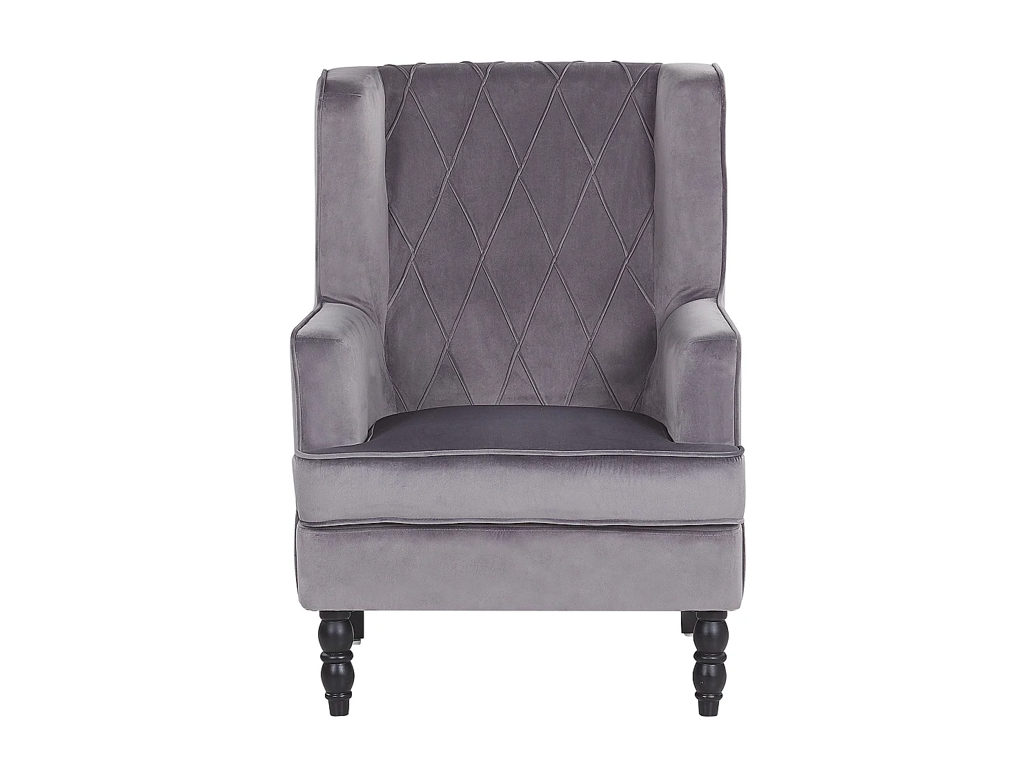 Fauteuil SANDSET Velours Gris