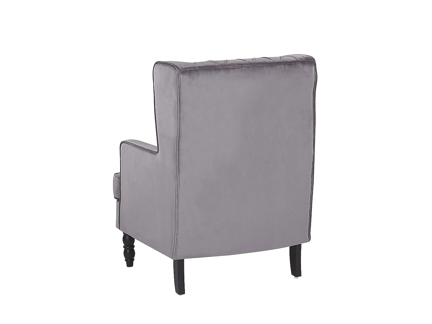 Fauteuil SANDSET Fluweel Grijs