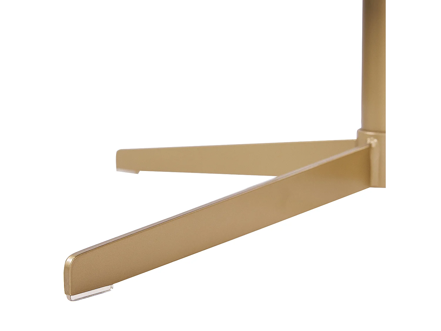 Poltrona girevole MOLLE con poggiapiedi Velluto Beige