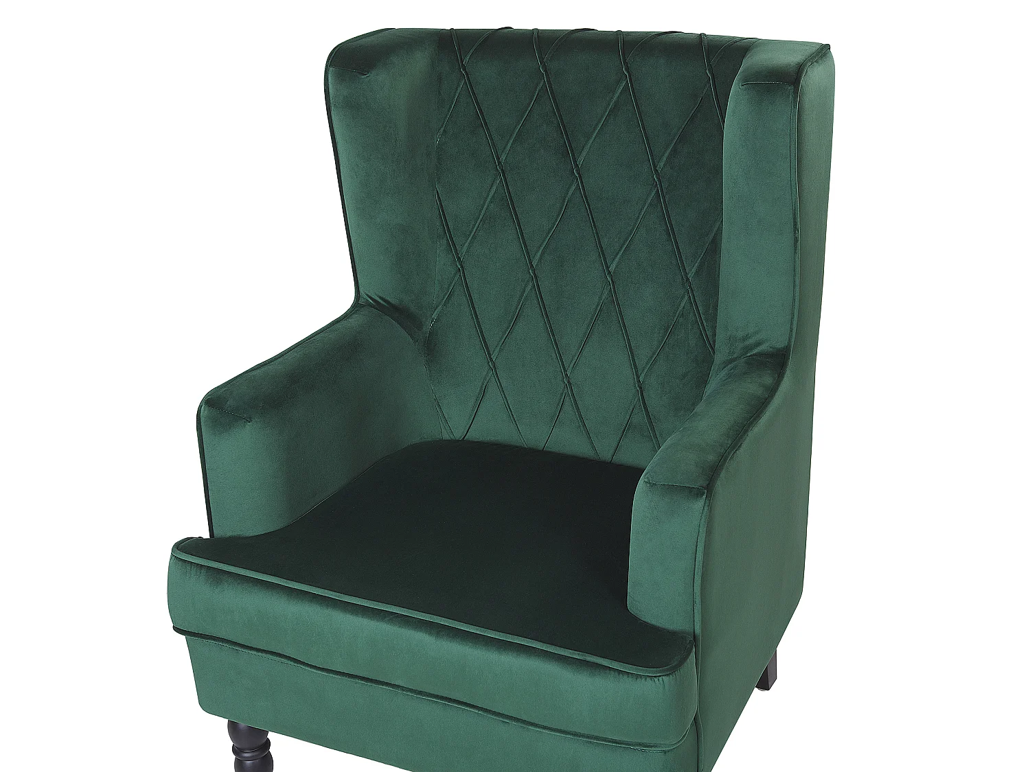 Fauteuil SANDSET Velours Vert foncé
