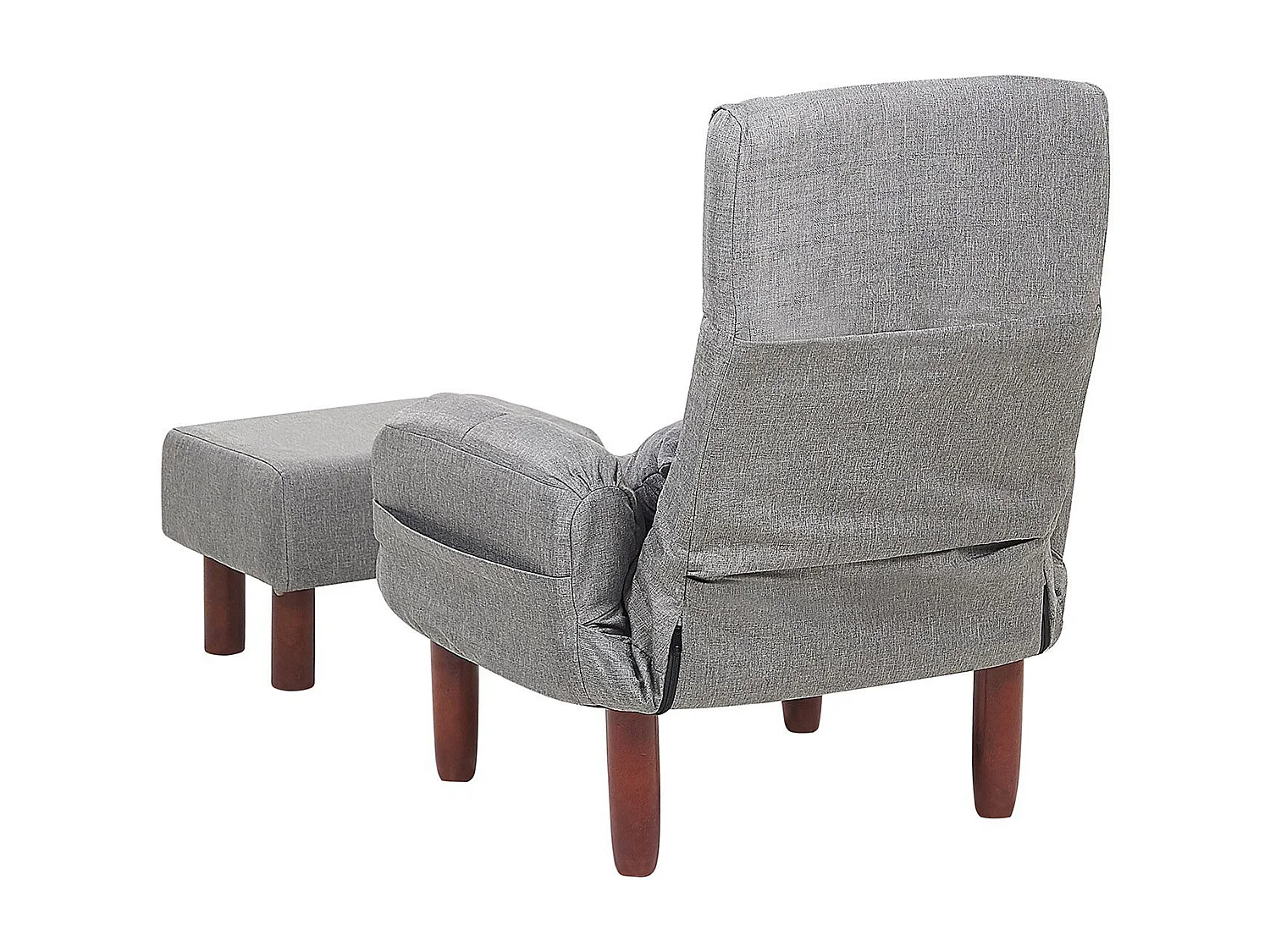Fauteuil inclinable OLAND Tissu Gris