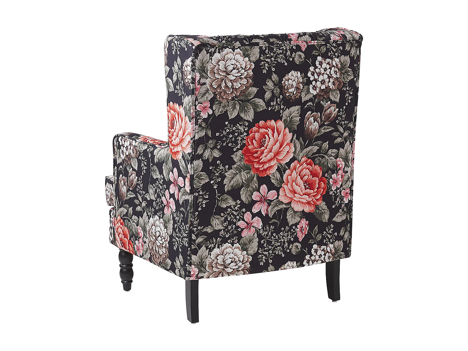 Fauteuil SANDSET met voetenbank Stof Multicolor