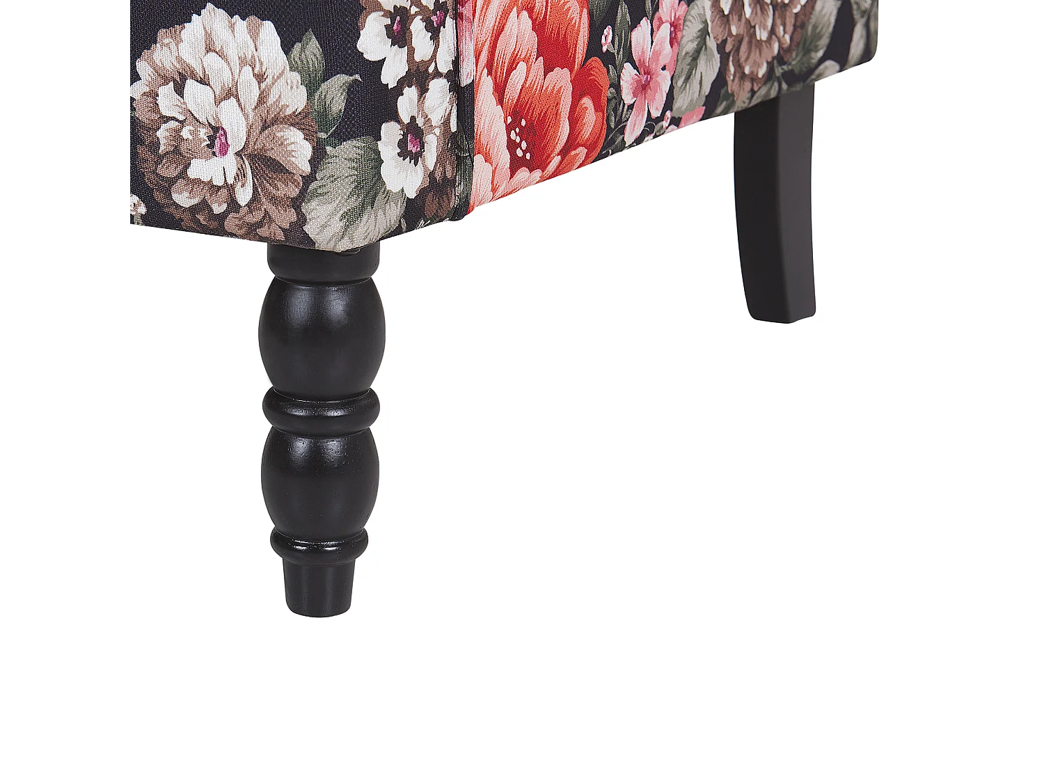 Fauteuil SANDSET met voetenbank Stof Multicolor