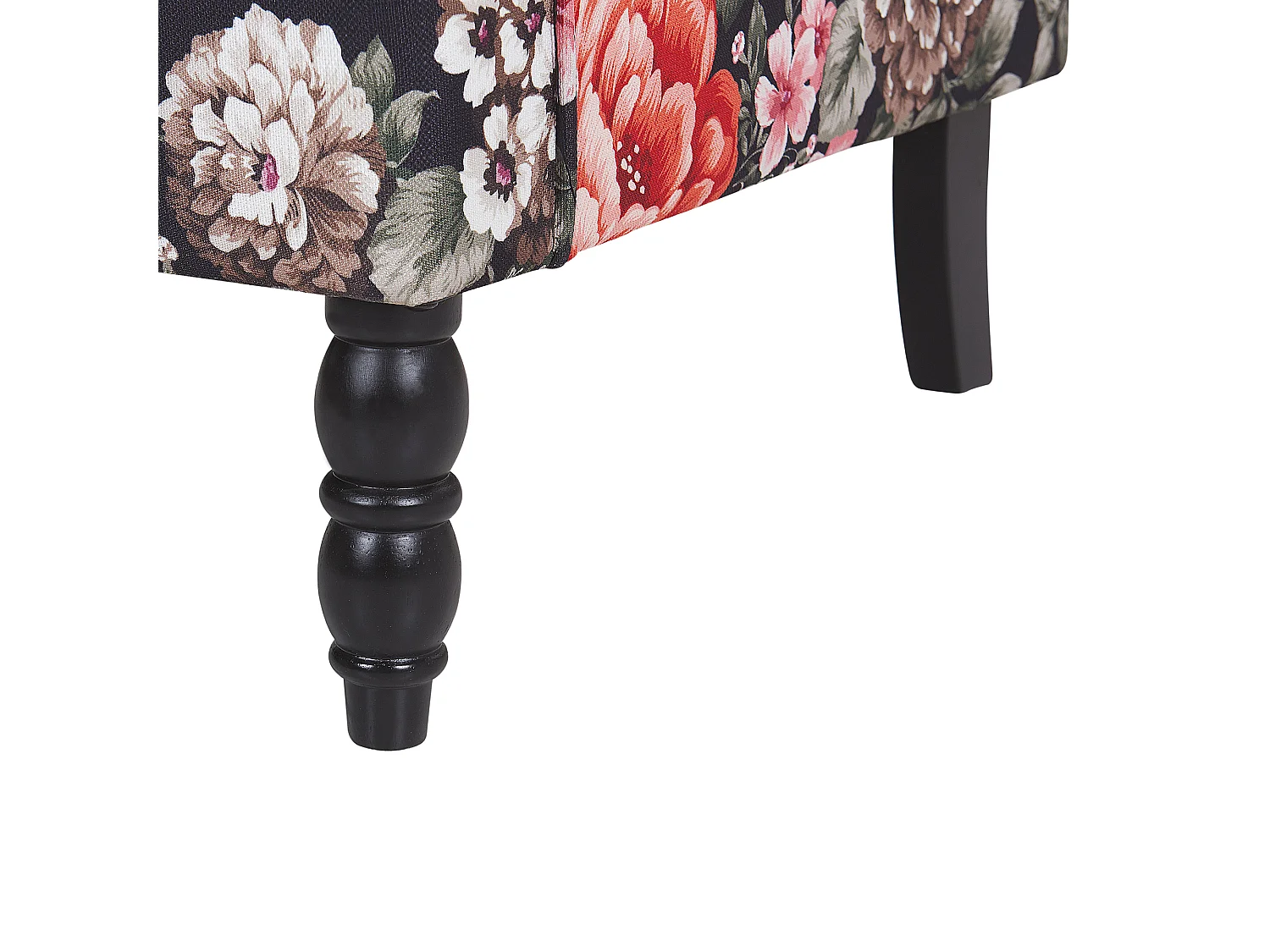 Fauteuil SANDSET met voetenbank Stof Multicolor