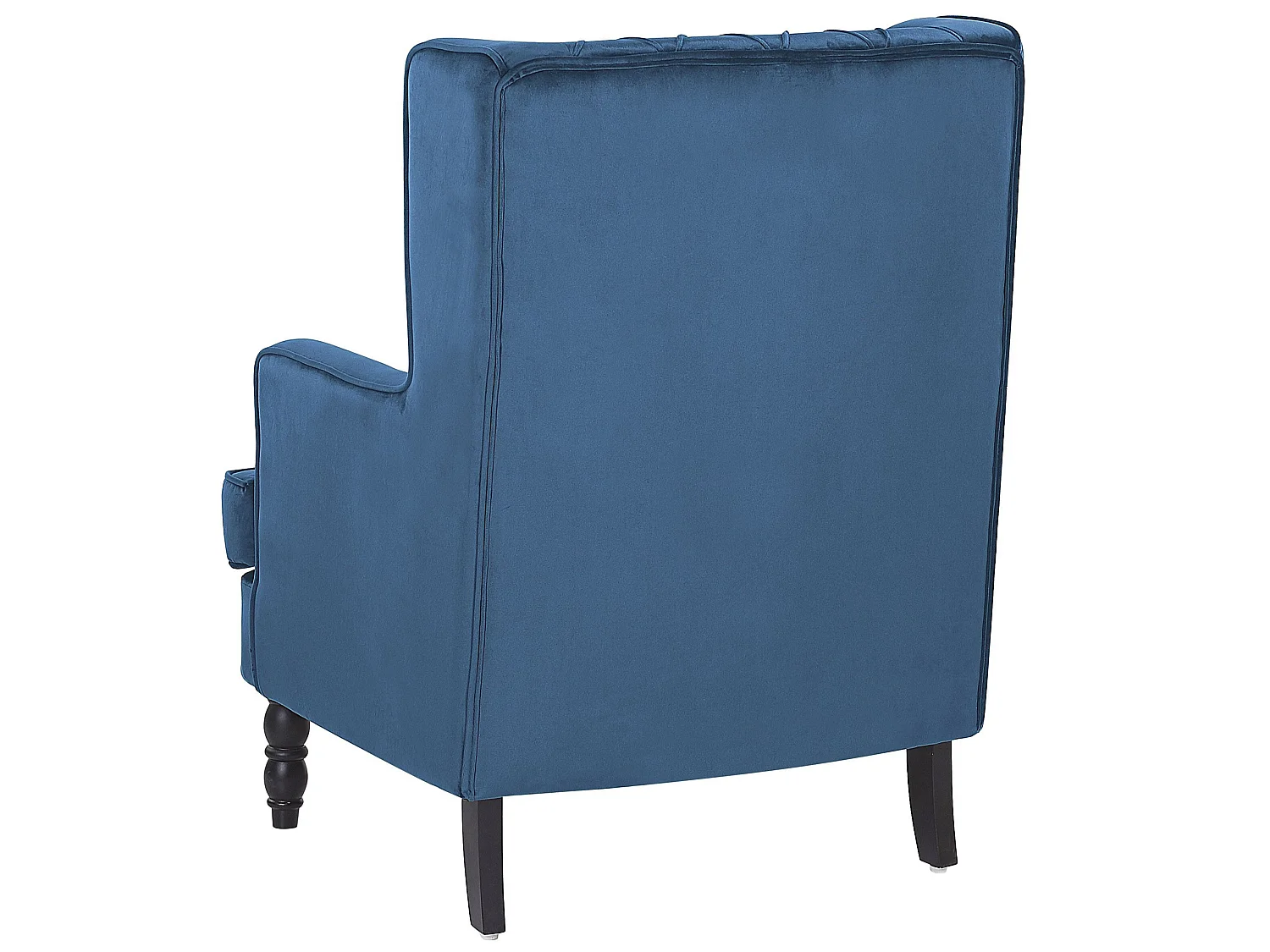 Fauteuil SANDSET Velours Bleu foncé