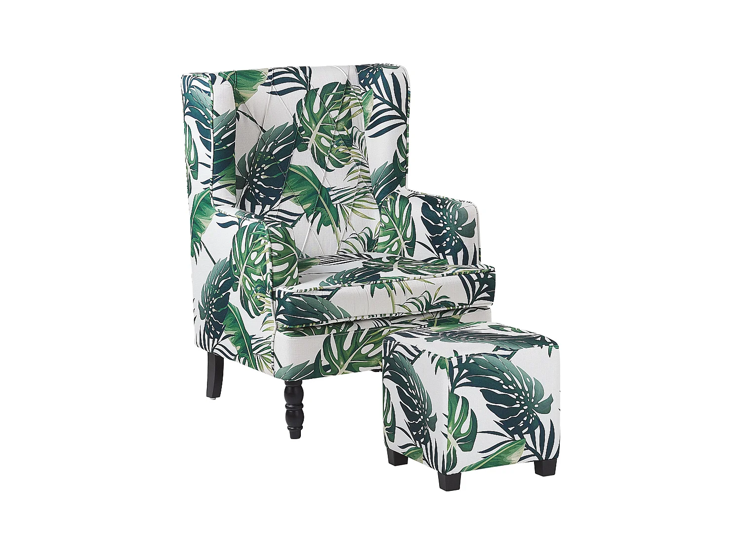 Fauteuil SANDSET Tissu Vert clair