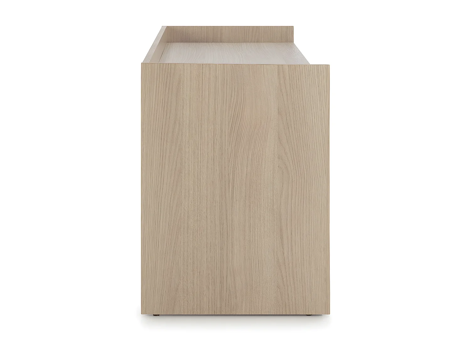 Meuble TV Moscú avec 3 Portes, Couleur Chêne/Blanc, 139 cm