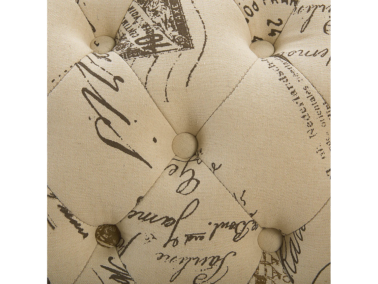 Chaise longue côté gauche NIMES Tissu Beige