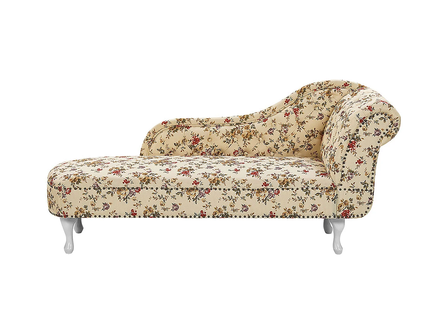Chaise longue côté droit NIMES Tissu Beige
