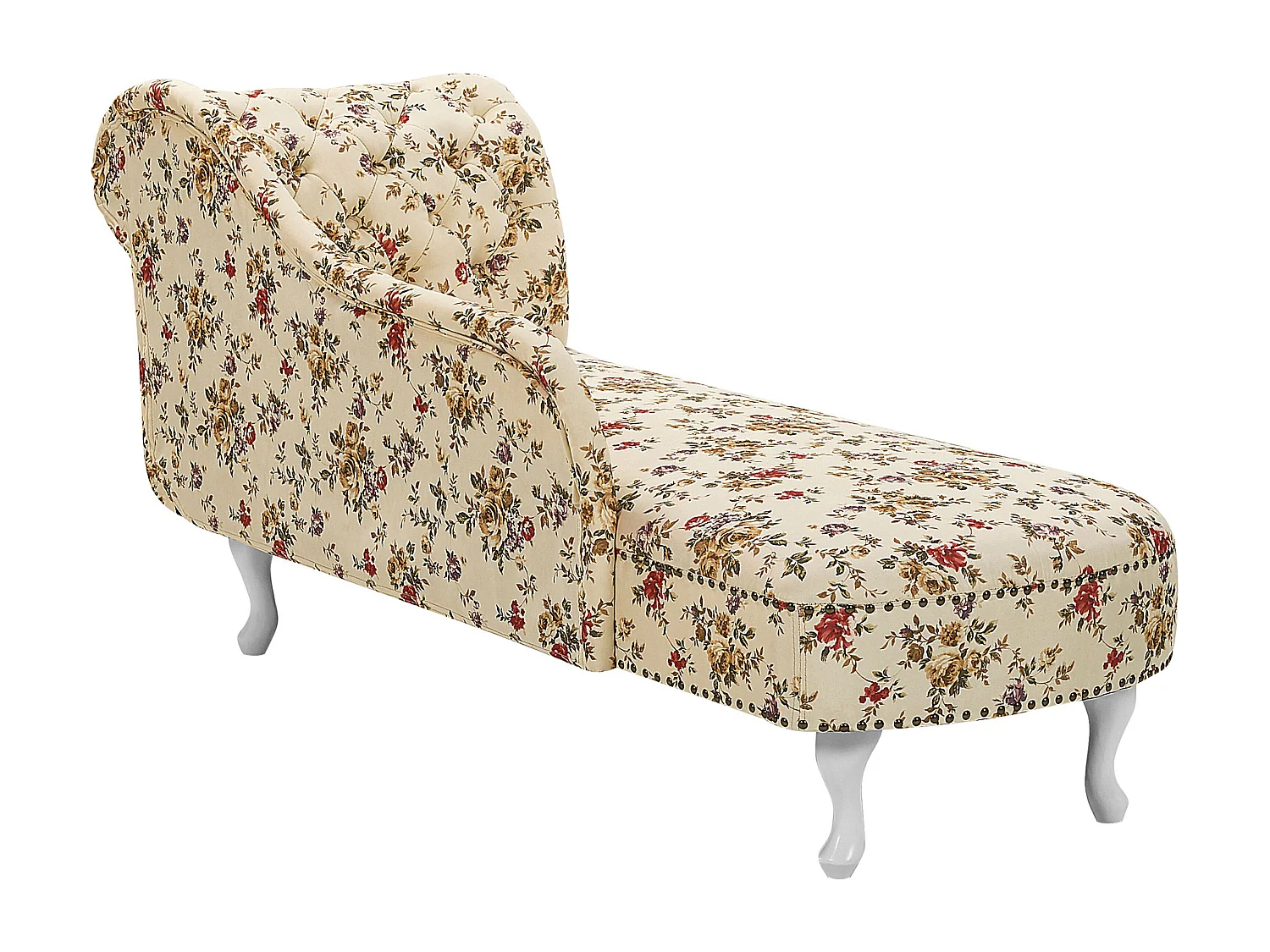Chaise longue côté droit NIMES Tissu Beige