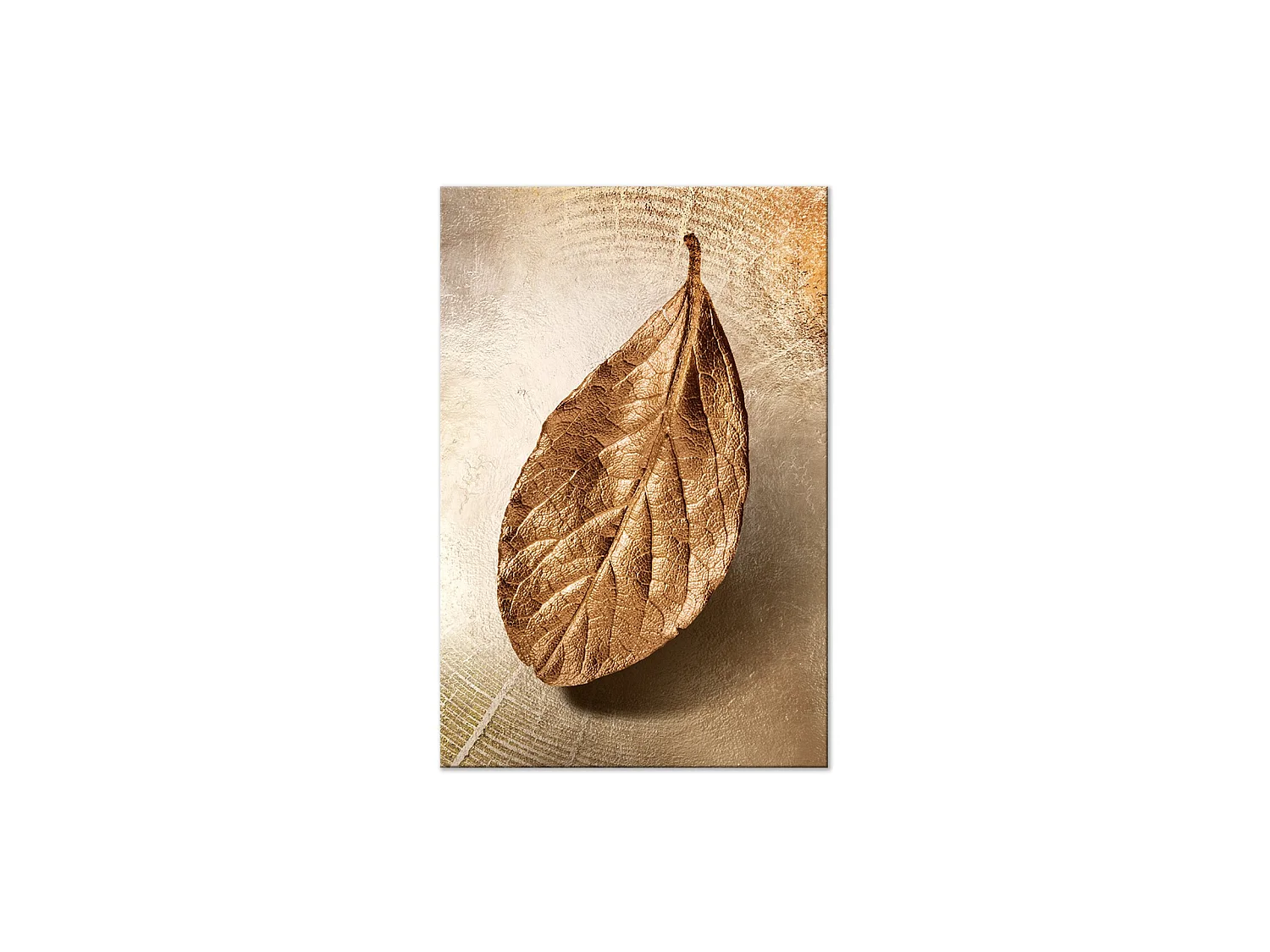 Tableau Golden Lightness (1 Partie) Vertical - 60 x 90 cm
