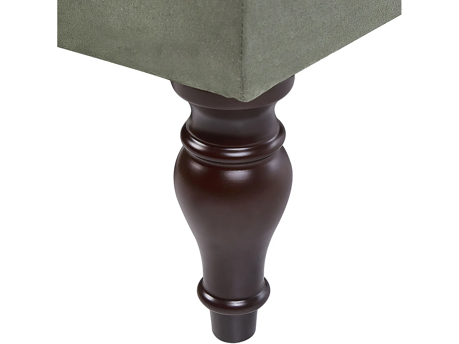 Rechtszijdige chaise longue PESSAC Stof Grijs met opbergruimte