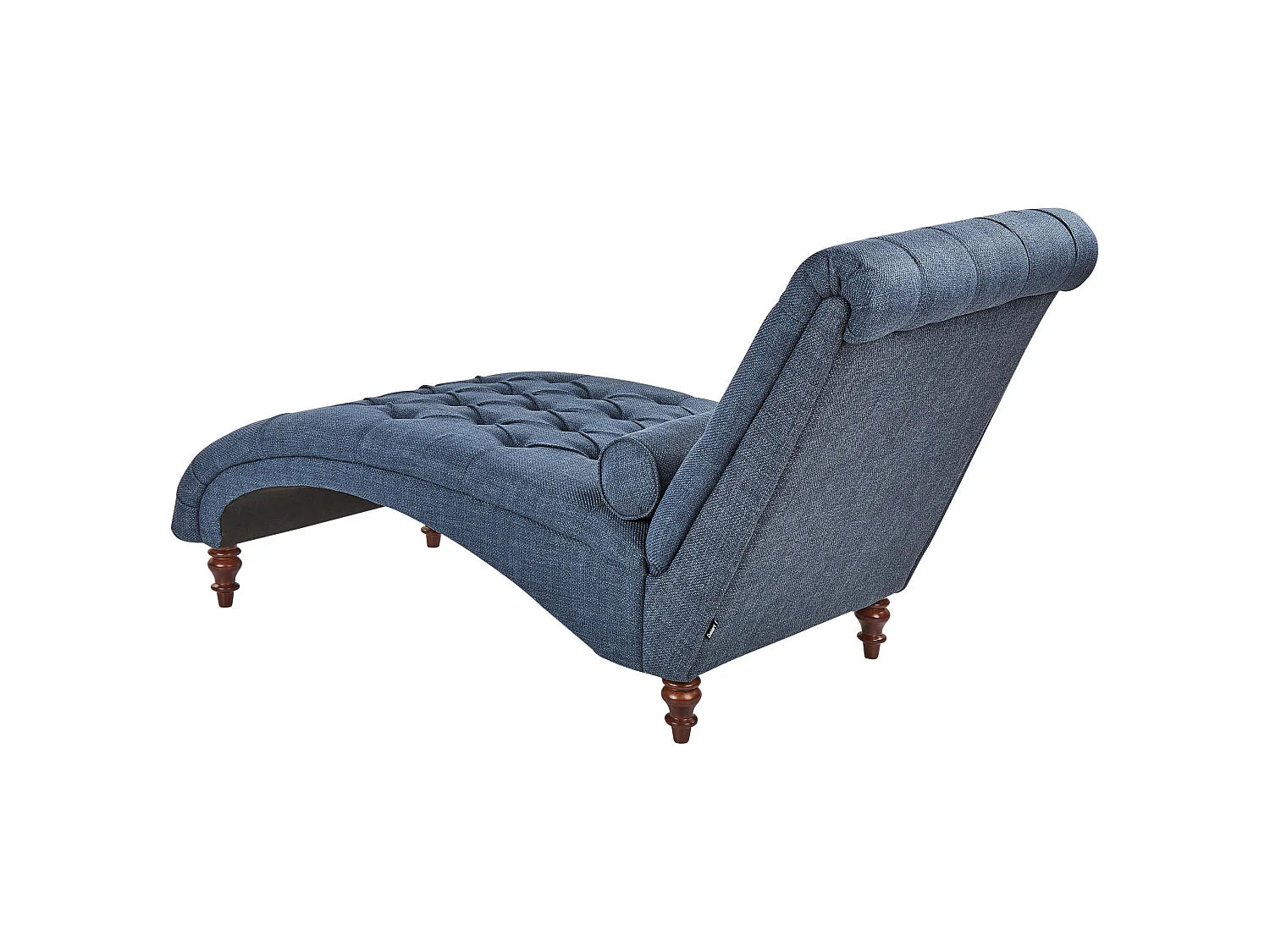 Chaise longue MURET Stof Blauw