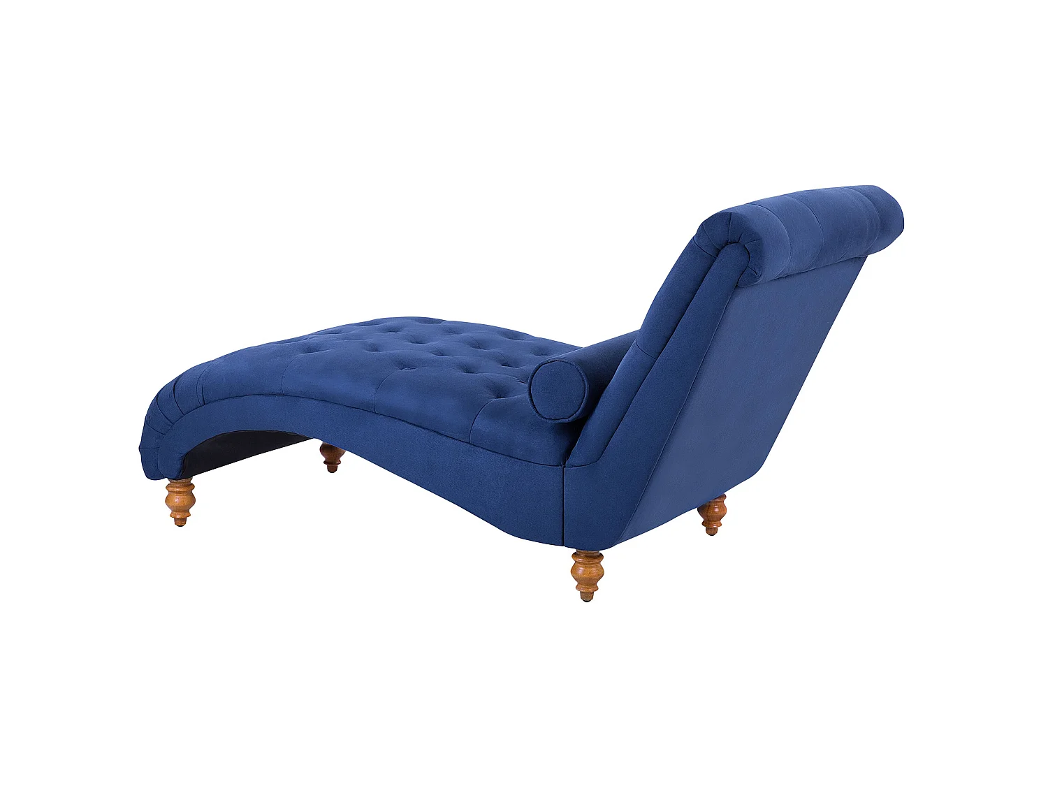 Chaise longue MURET Stof Blauw