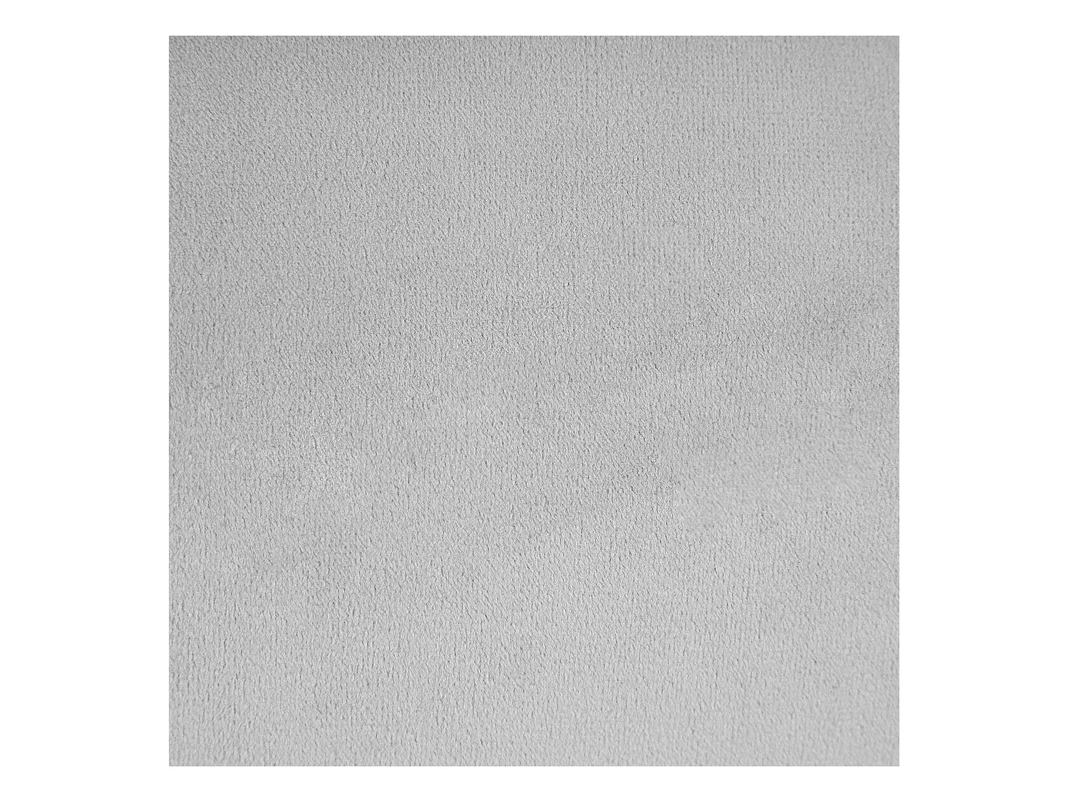 Chaise longue côté droite LORMONT Velours Gris clair