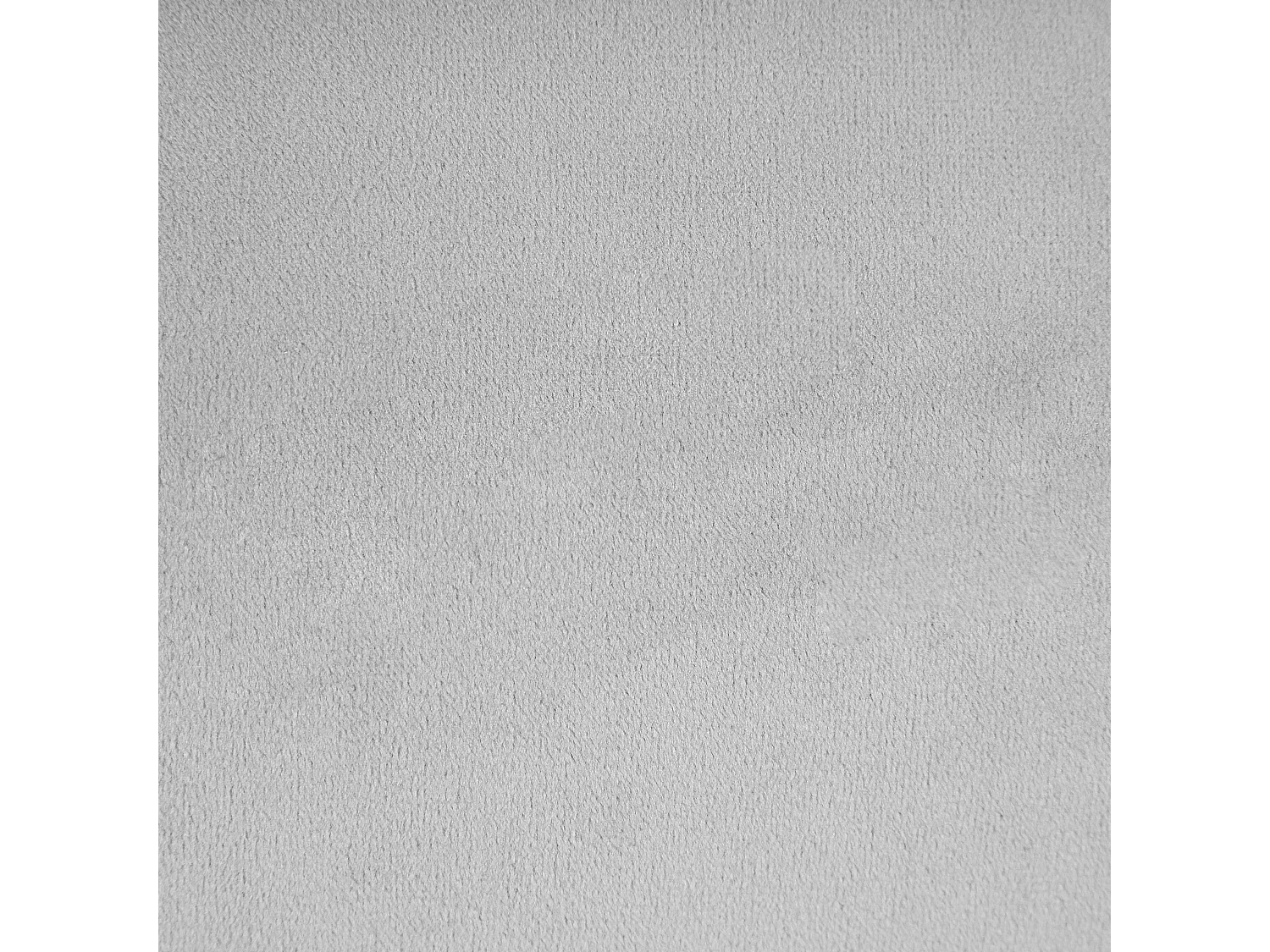 Linkszijdige chaise longue LORMONT Fluweel Lichtgrijs