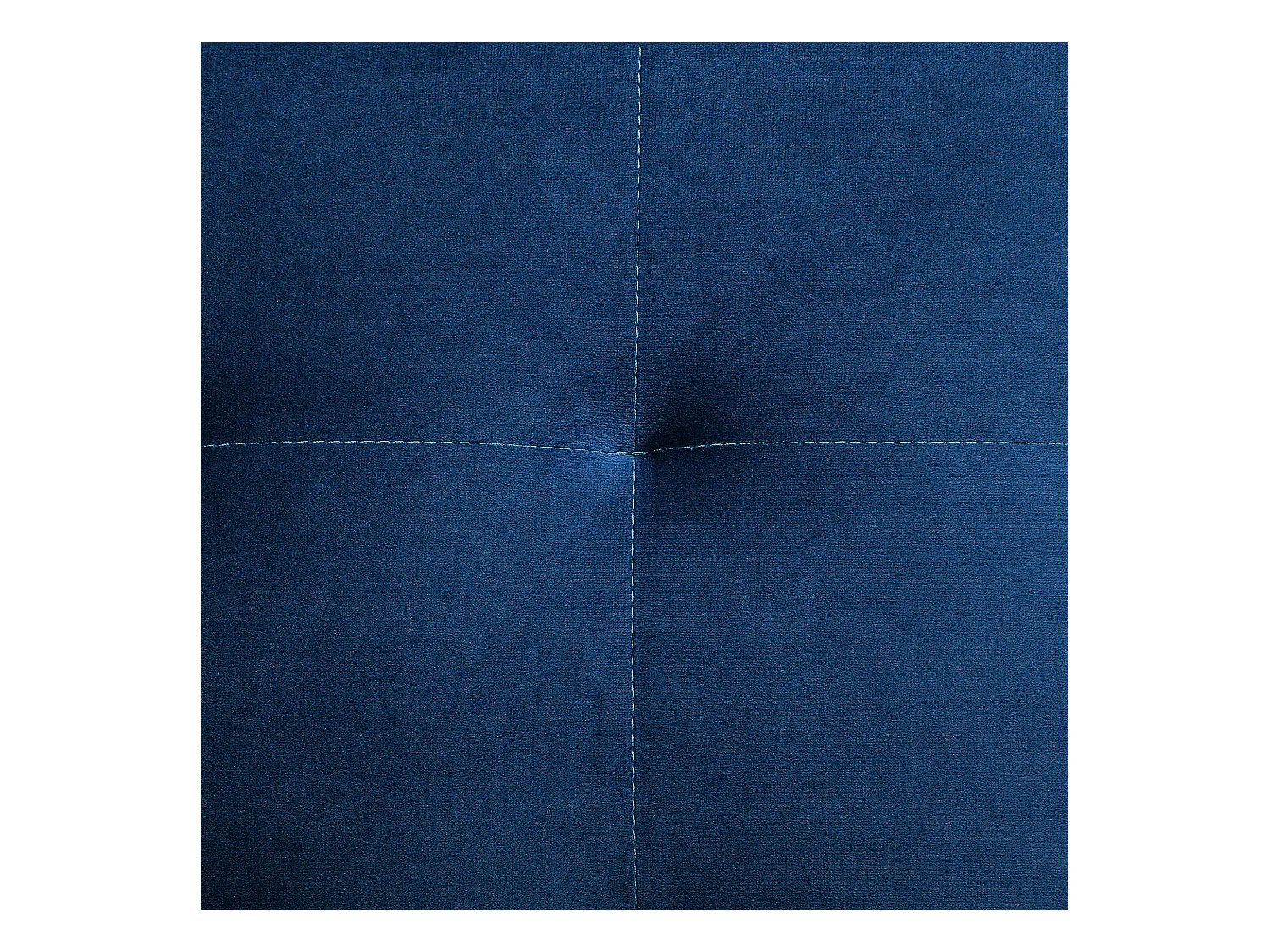 Chaise longue ABERDEEN Fluweel Marineblauw