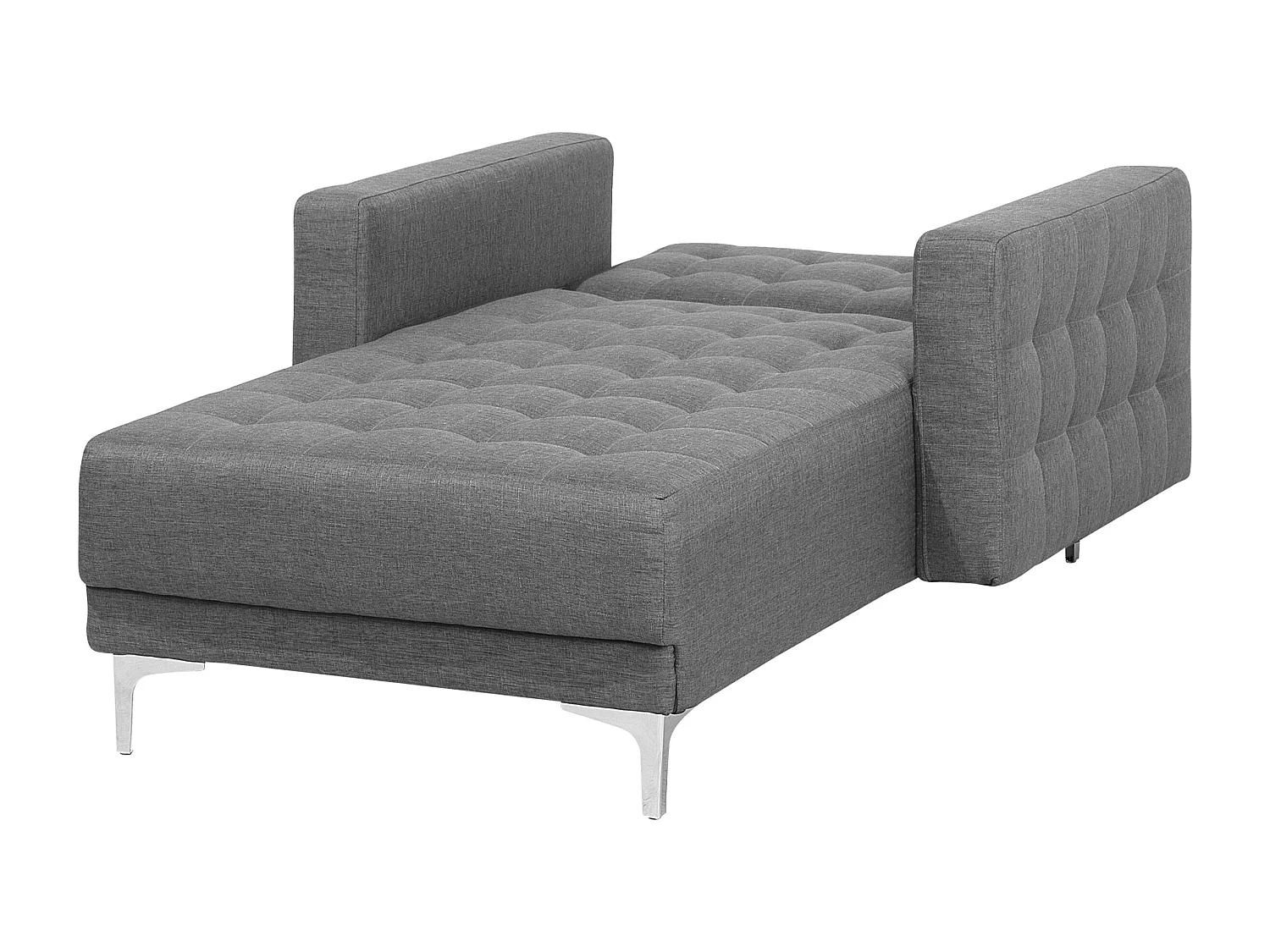 Chaise longue ABERDEEN Tessuto Grigio chiaro