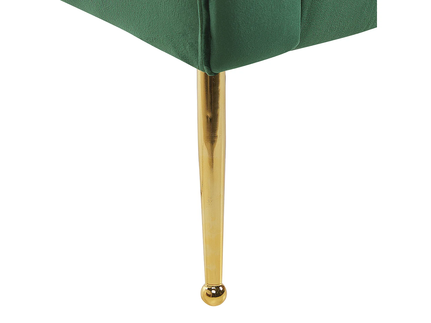 Chaise longue NANTILLY Velluto Verde scuro