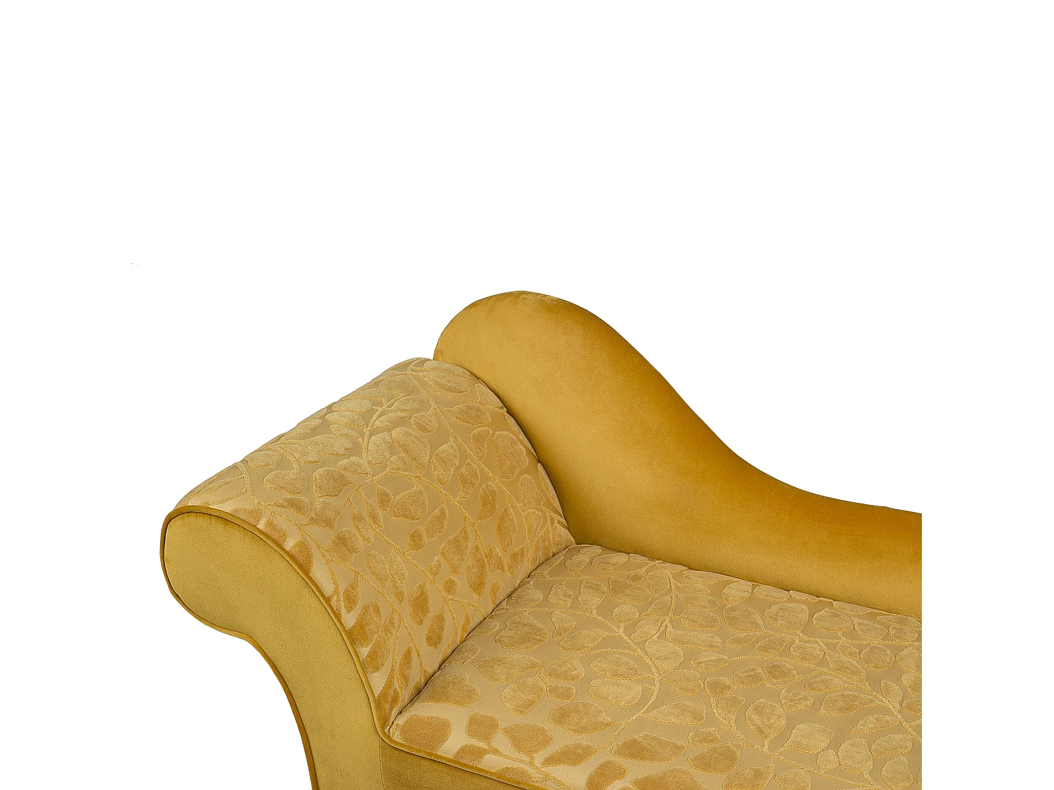 Méridienne jaune côté droite BIARRITZ