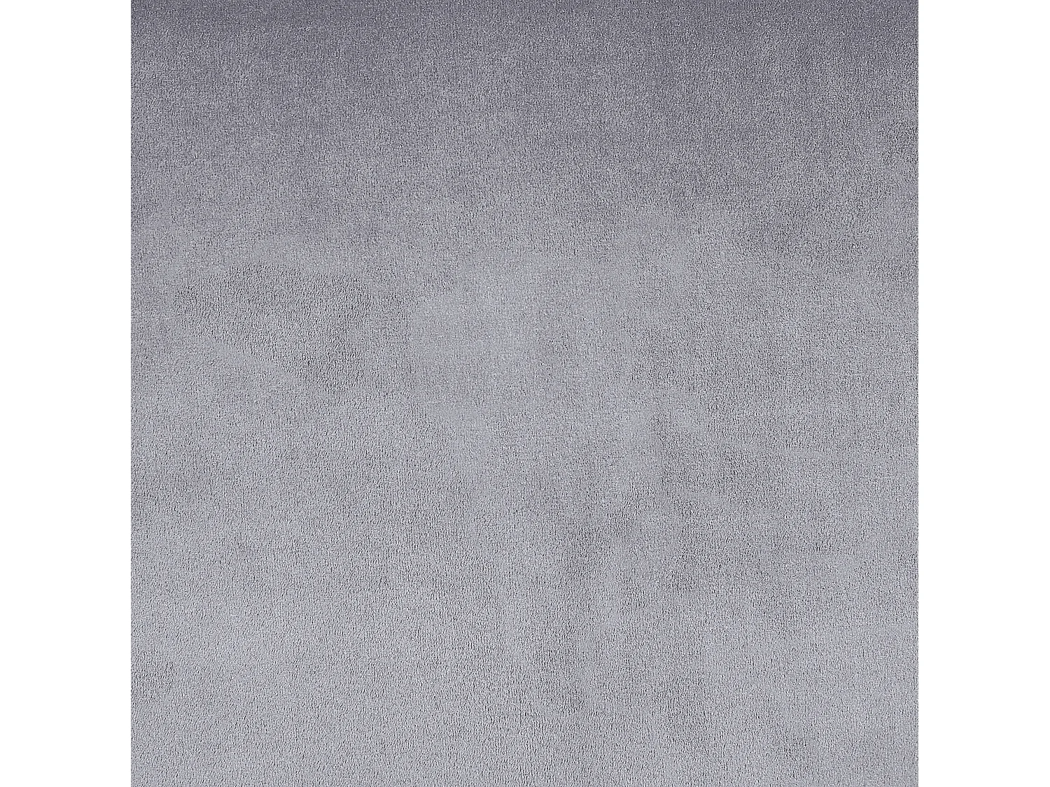 Chaise longue NANTILLY Velours Gris clair