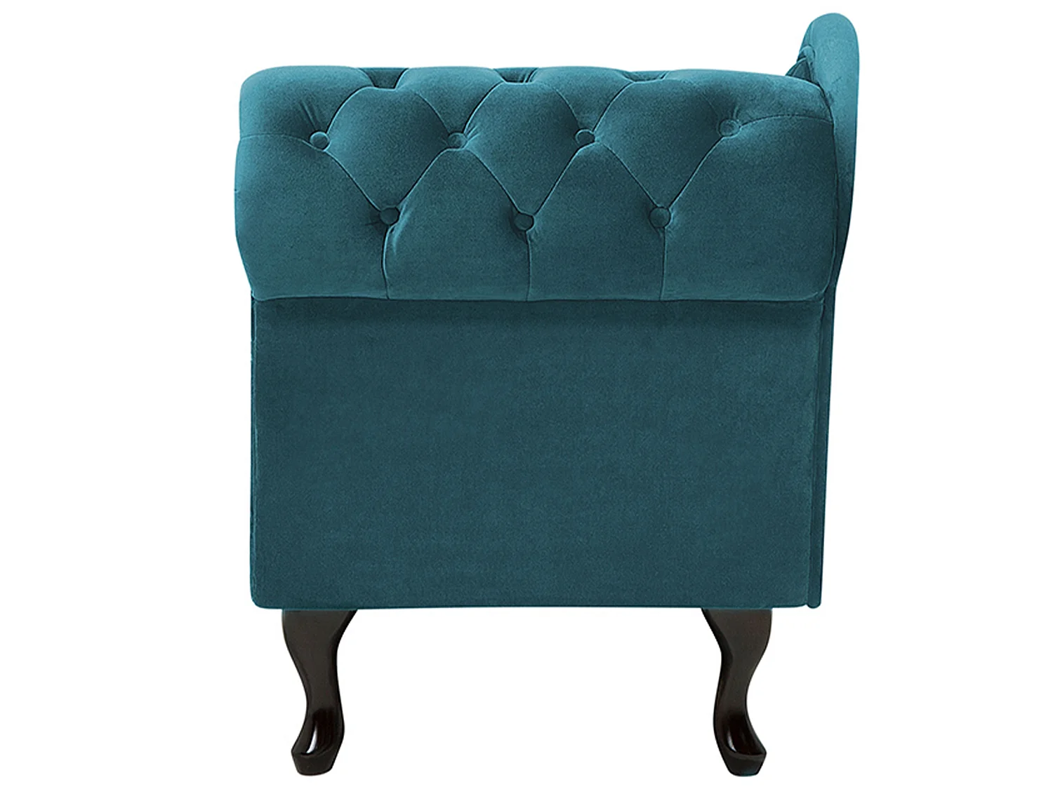 Right-Hand Chaise Longue NIMES Velvet Teal
