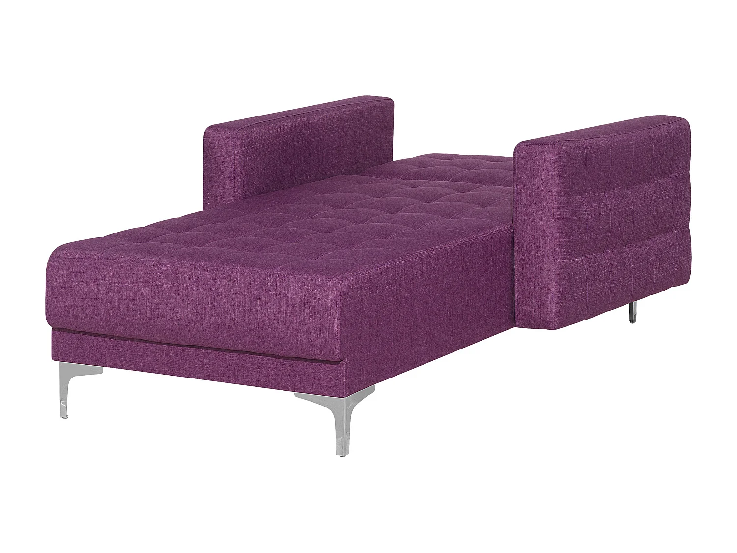 Chaise longue ABERDEEN Stof Paars