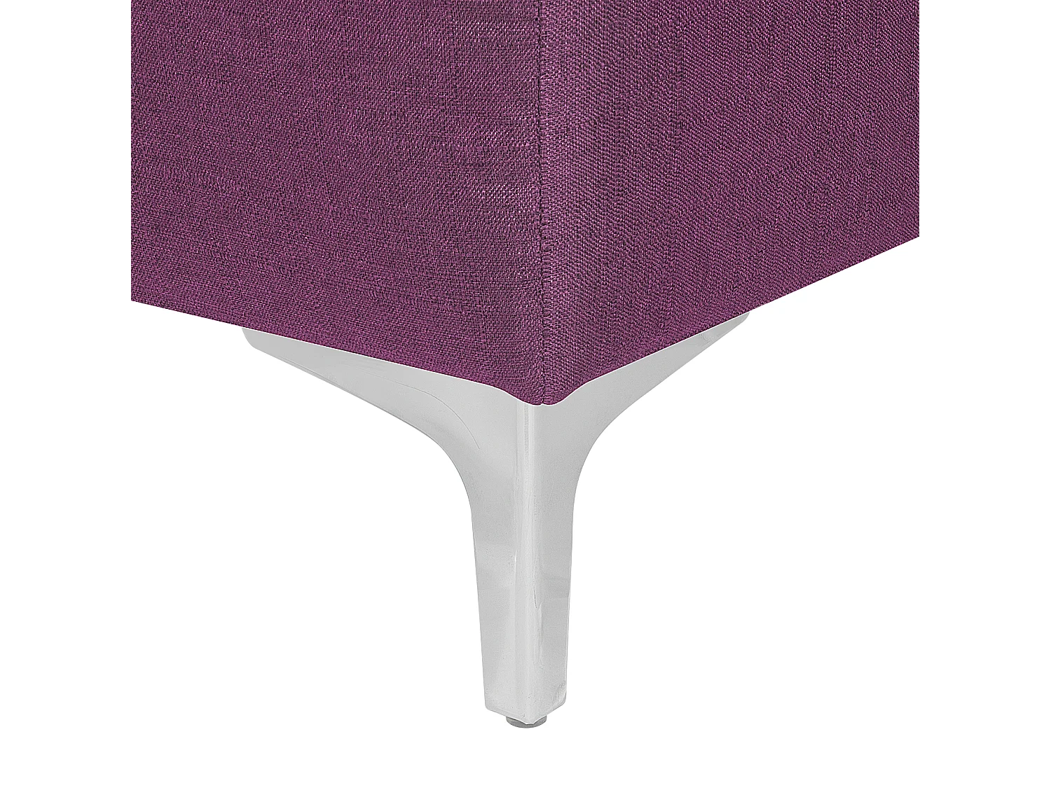 Chaise longue ABERDEEN Tissu Violet