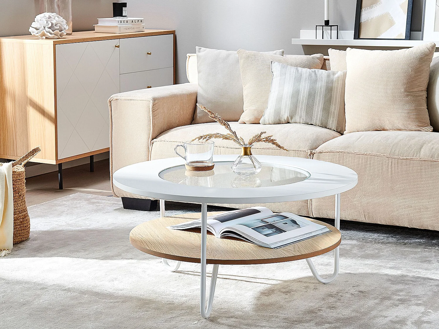 Table basse CHICO Blanc