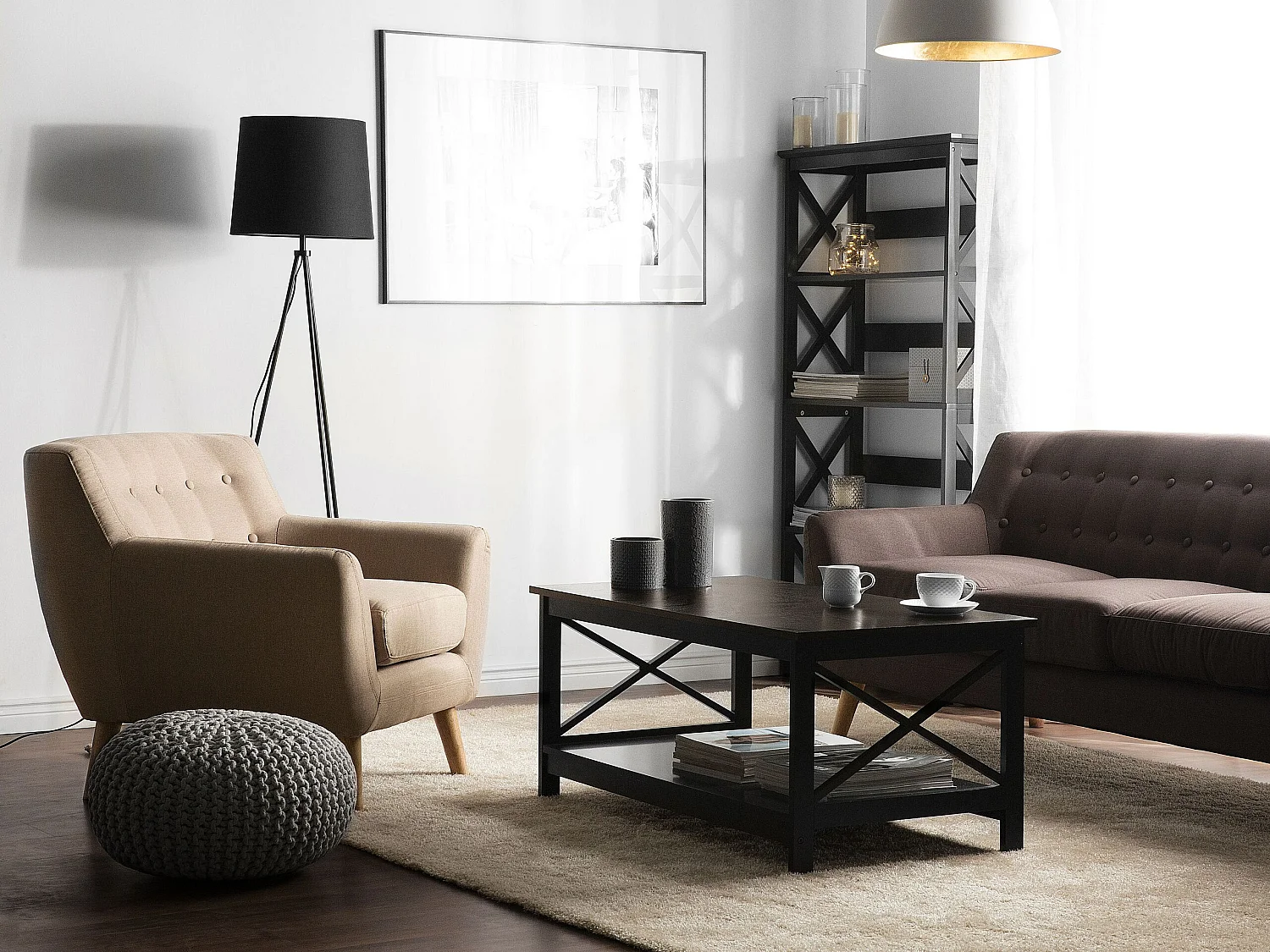 Table basse FOSTER Noir