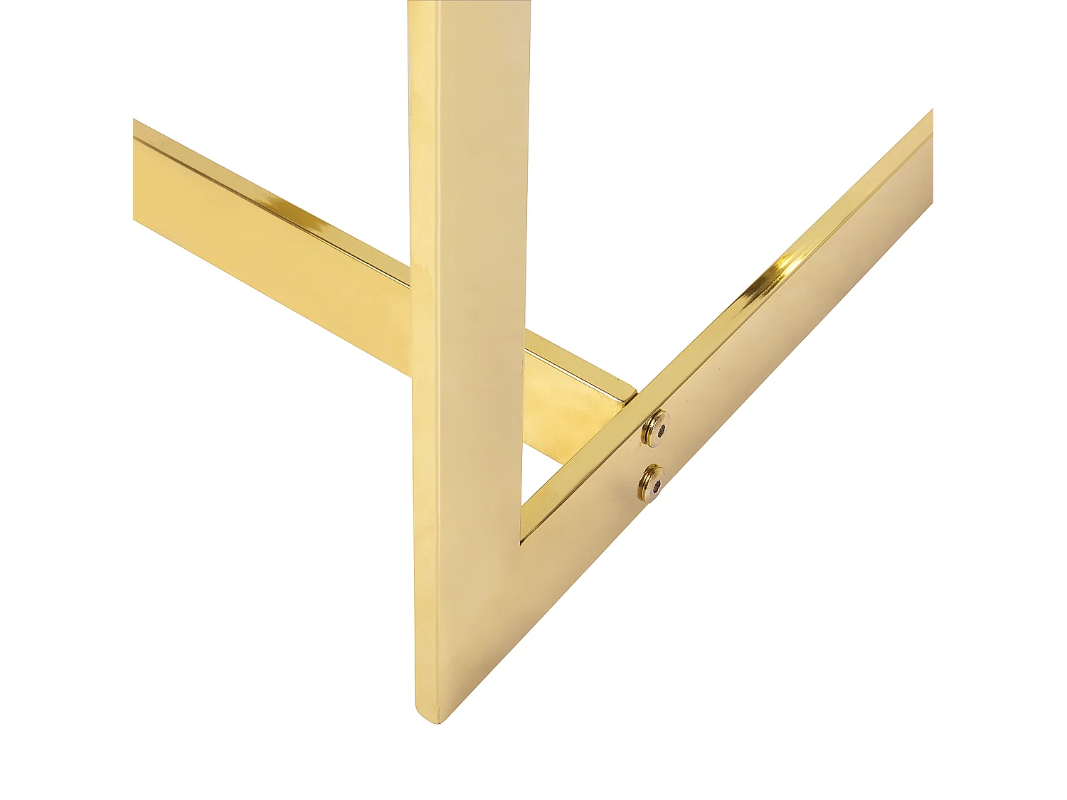 Table basse CRYSTAL Verre de sécurité Doré