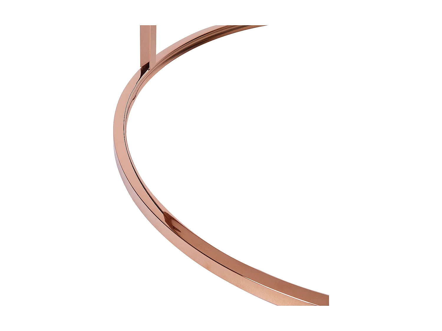 Table basse CORAL Rose doré
