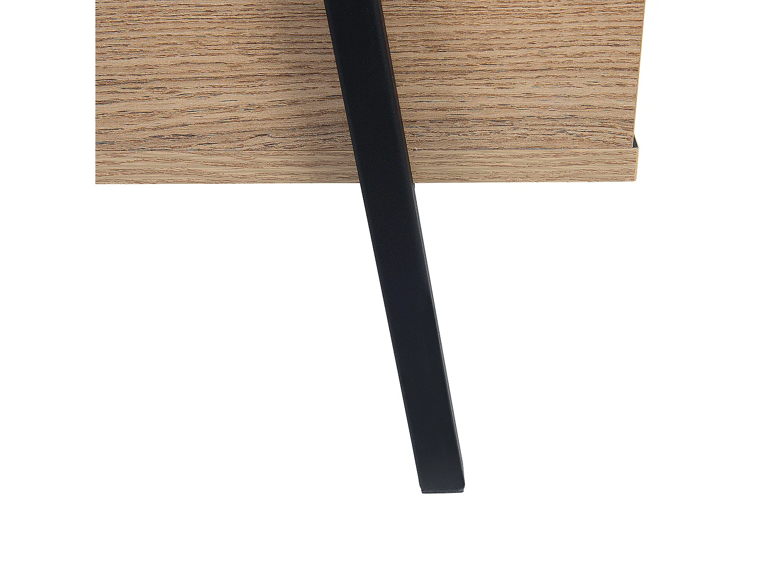 Tavolino da caffè BLACKPOOL Marrone/ Nero con contenitore