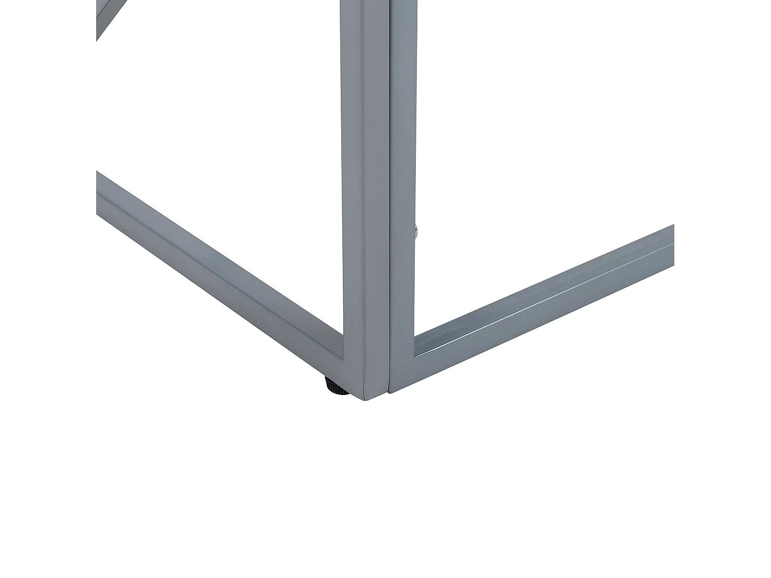 Table basse ORLAND Verre Argenté