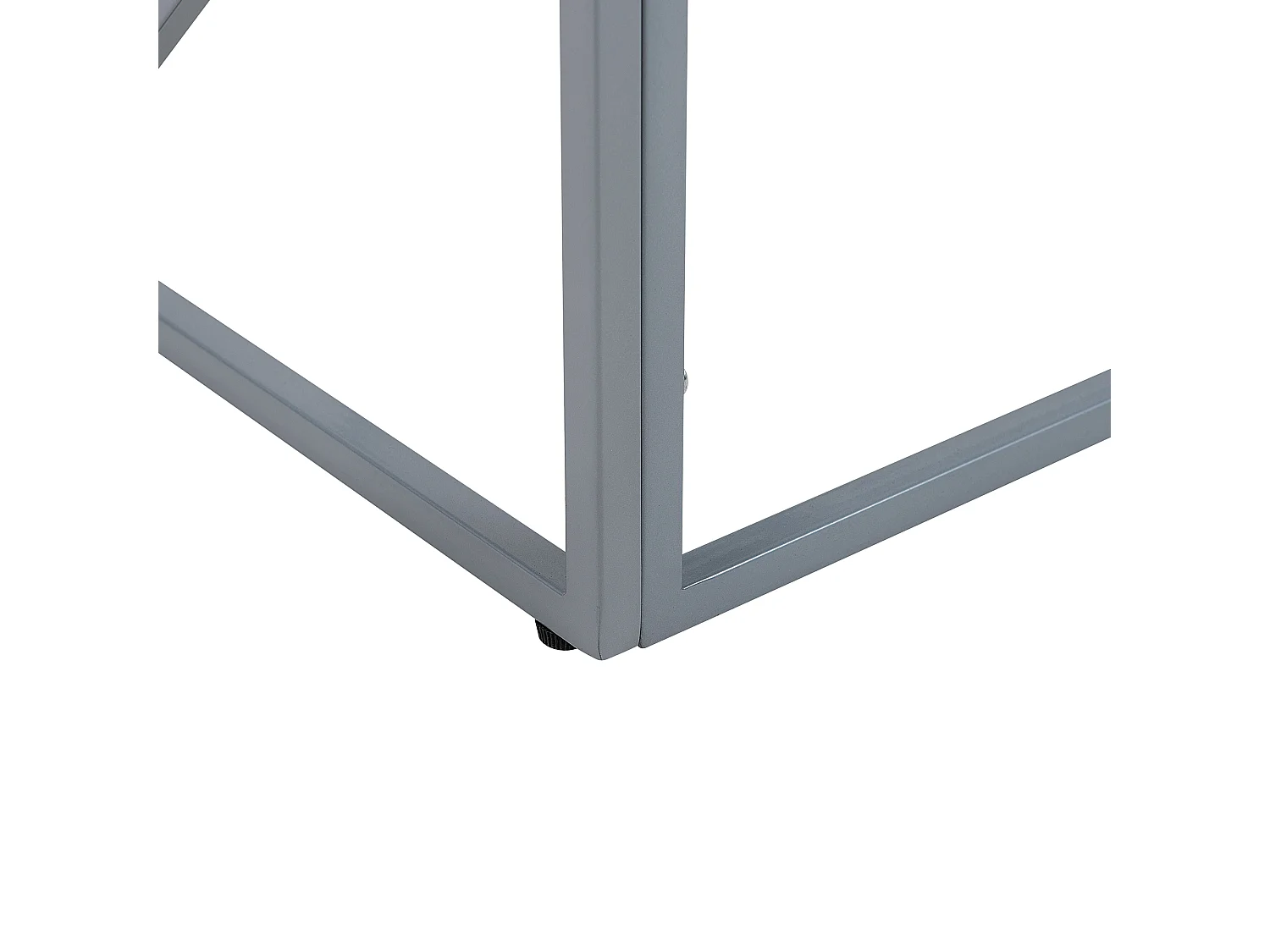 Salontafel ORLAND Glas Zilver