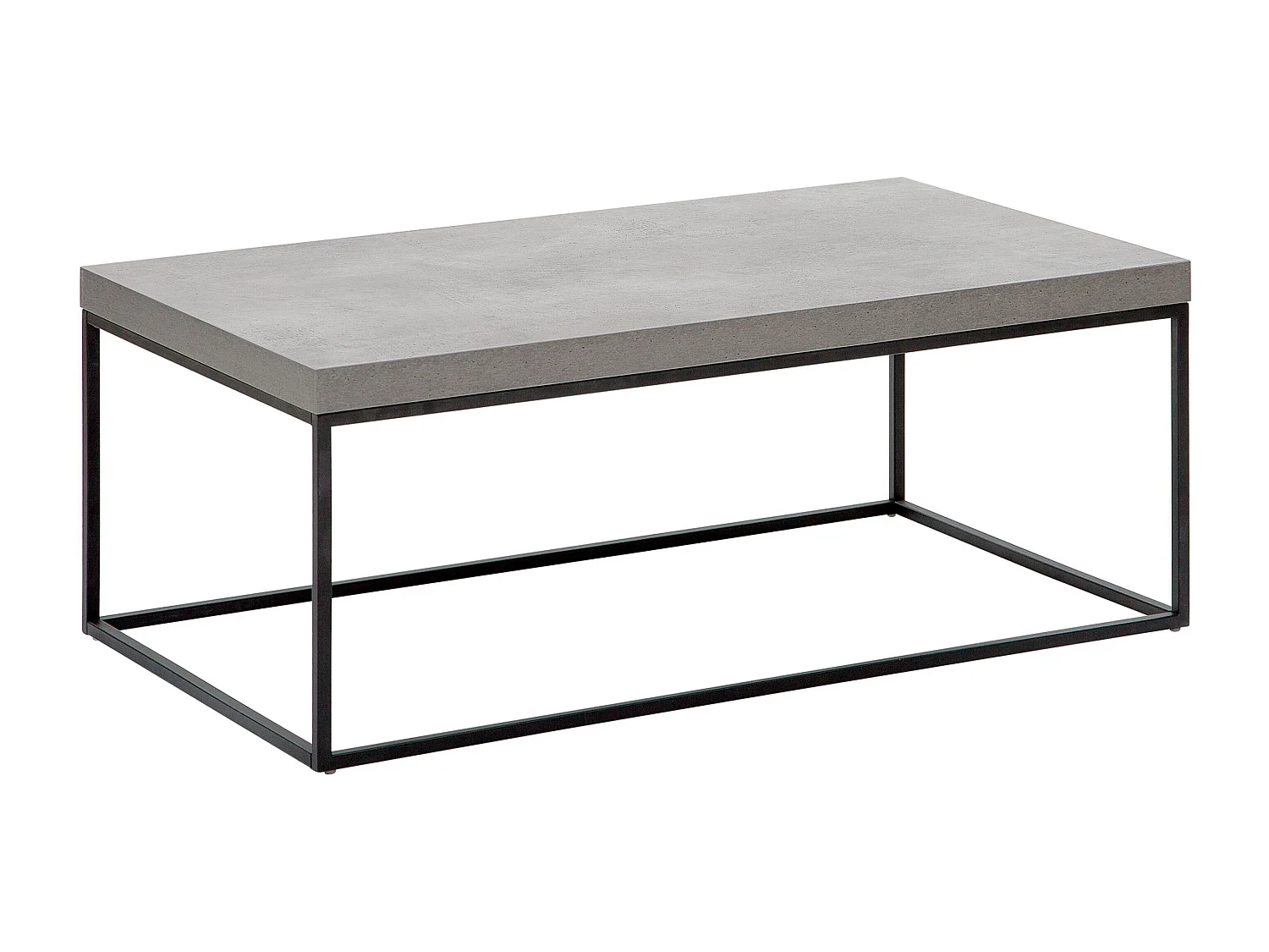 Mesa de centro DELANO Gris efecto hormigón