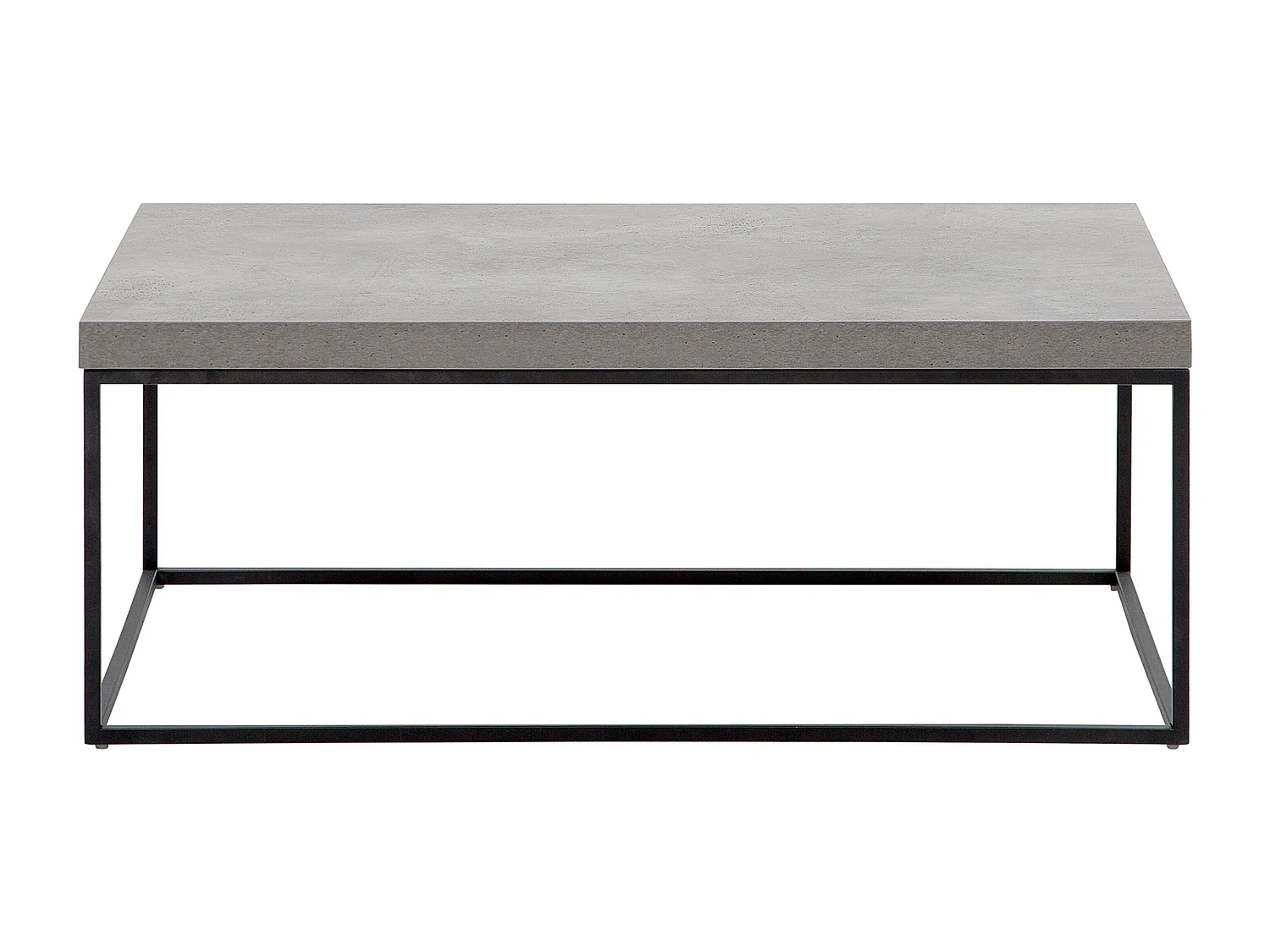 Mesa de centro DELANO Gris efecto hormigón